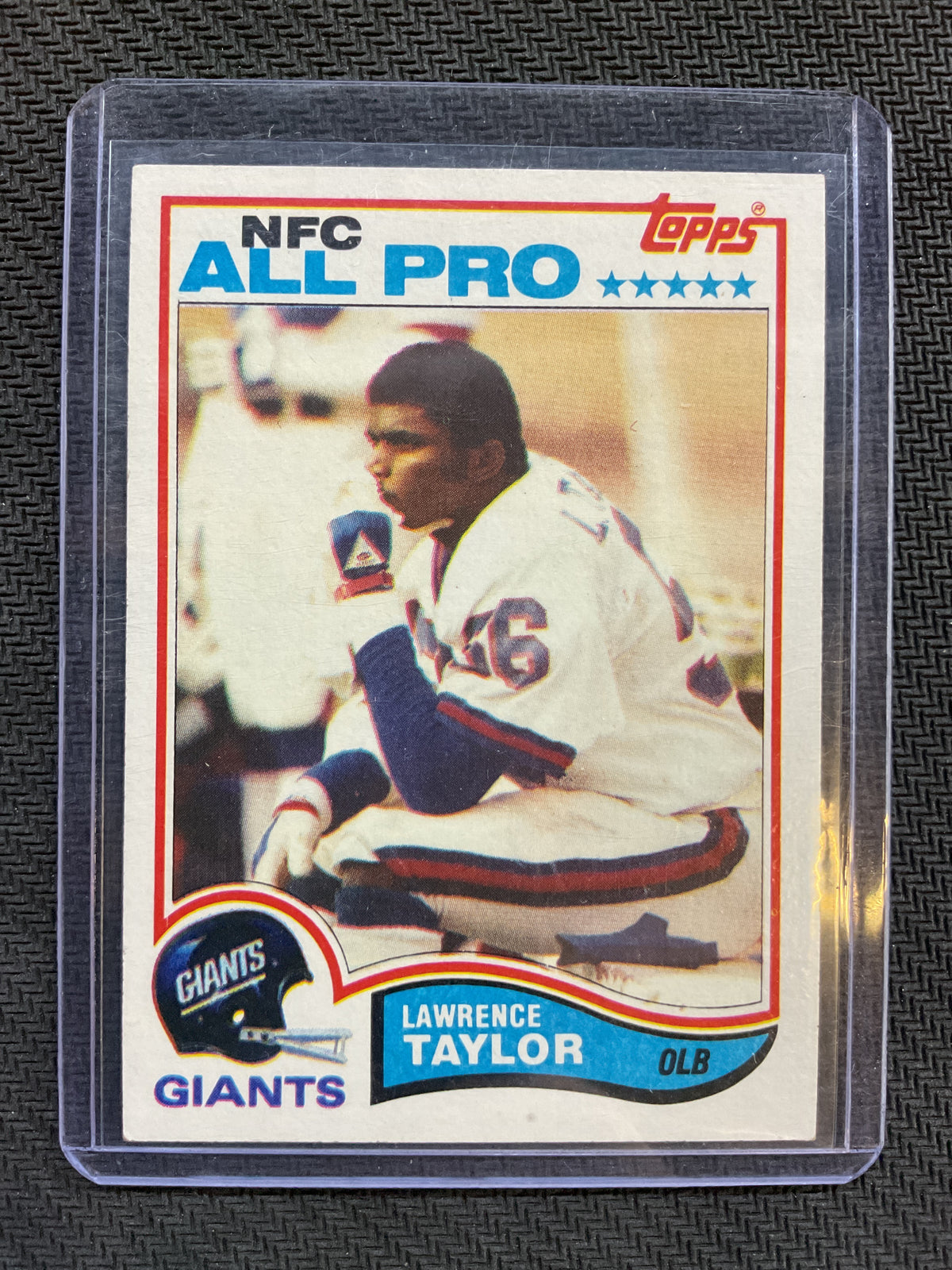 1982 Topps Lawrence Taylor Rookie Giants