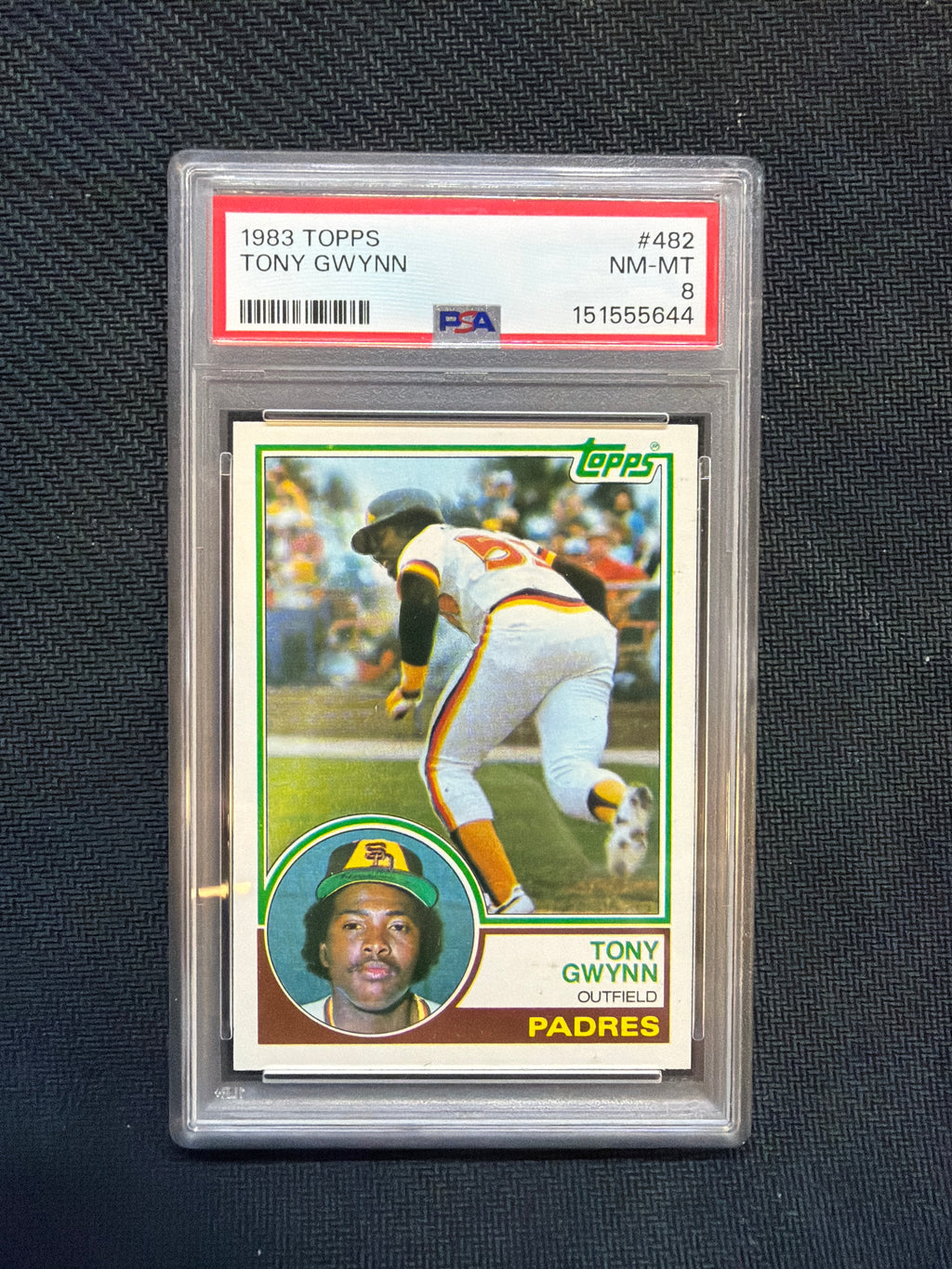 1983 Topps Tony Gwynn #482 PSA 8 644 Rookie