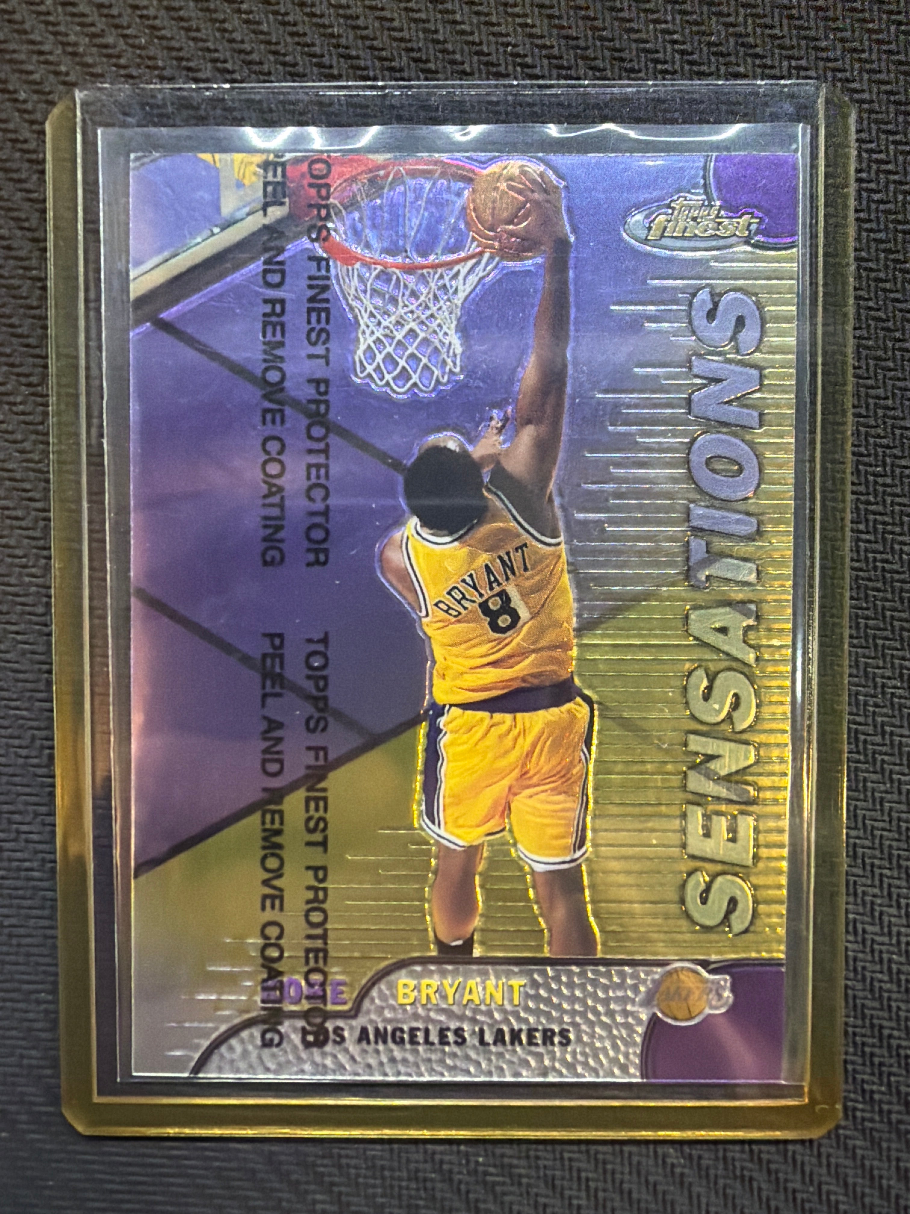 1999 Finest Kobe Bryant #128 W/Coating Lakers