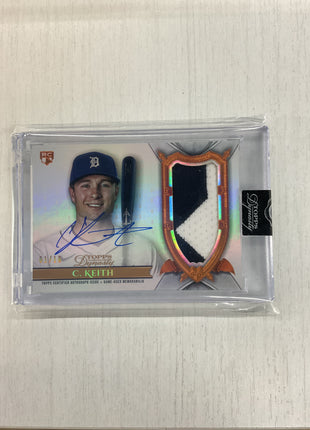 2024 Topps Dynasty Colt Keith Patch Auto /10 Rookie Tigers
