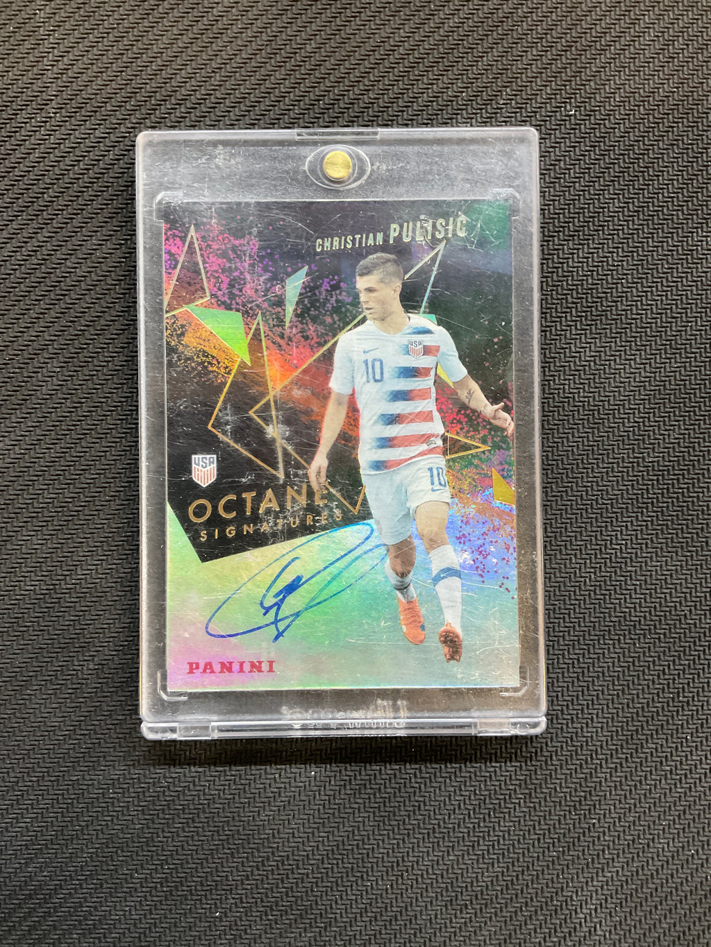2019 Panini Soccer Octane Christian Pulisic Auto USA