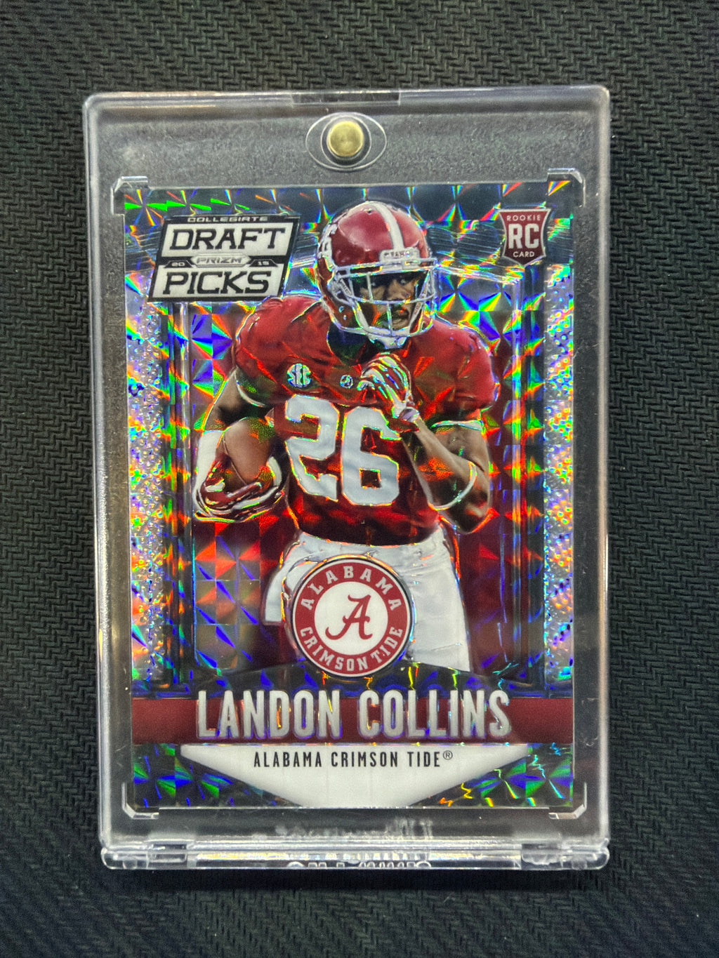 2015 Panini Prizm Draft Picks Landon Collins Rookie Black Finite 1/1 Alabama