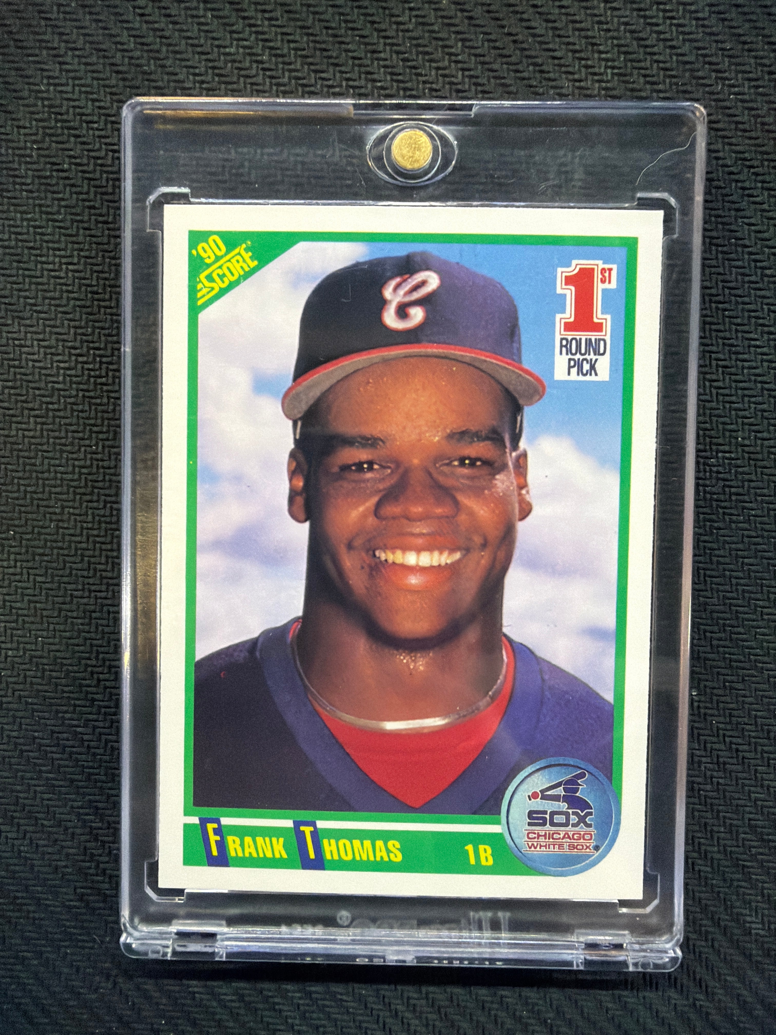 1990 Score Frank Thomas Rookie #663 White Sox
