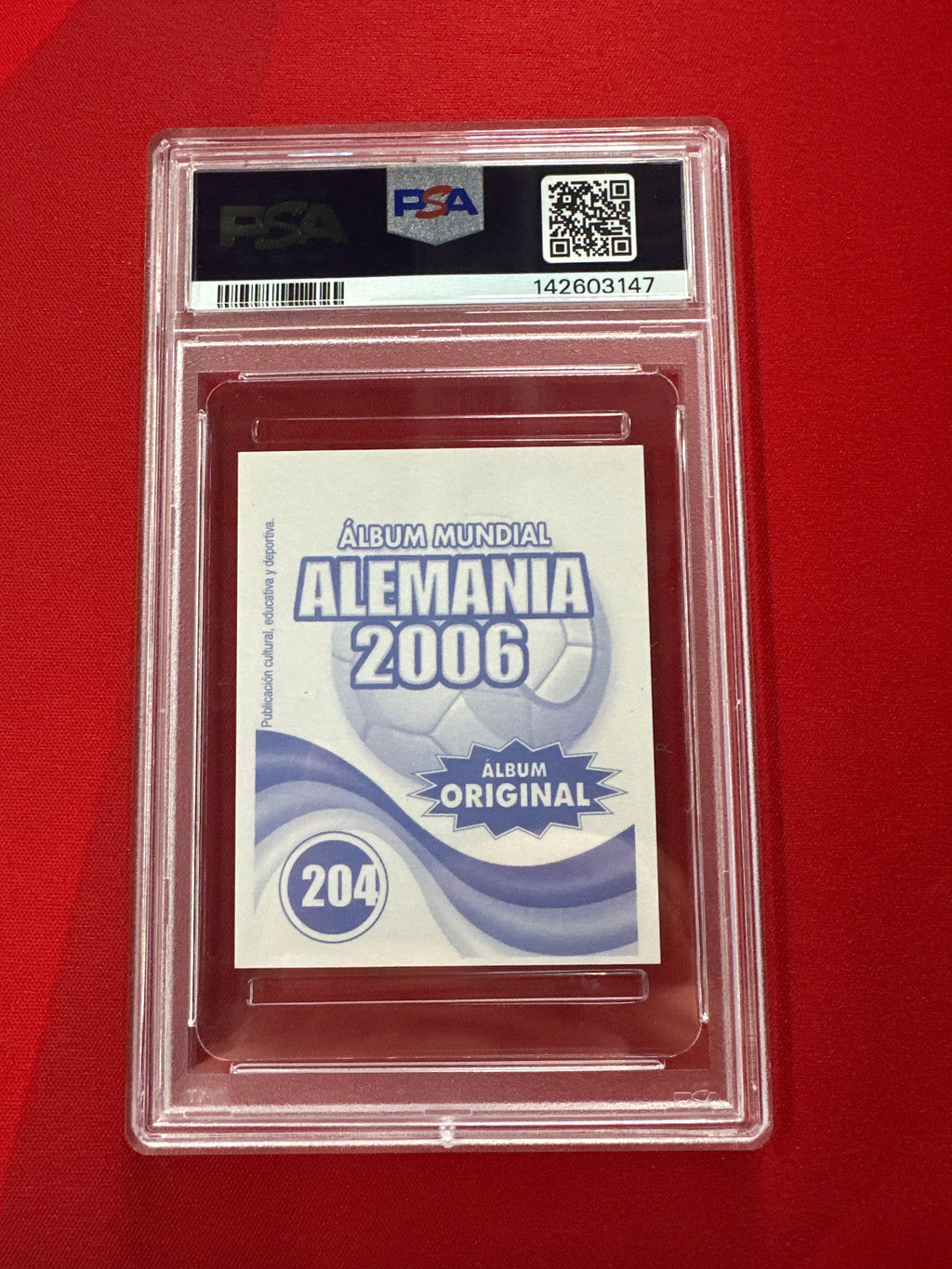 2006 Navarrete Mundial Cristiano Ronaldo Alemania PSA 6