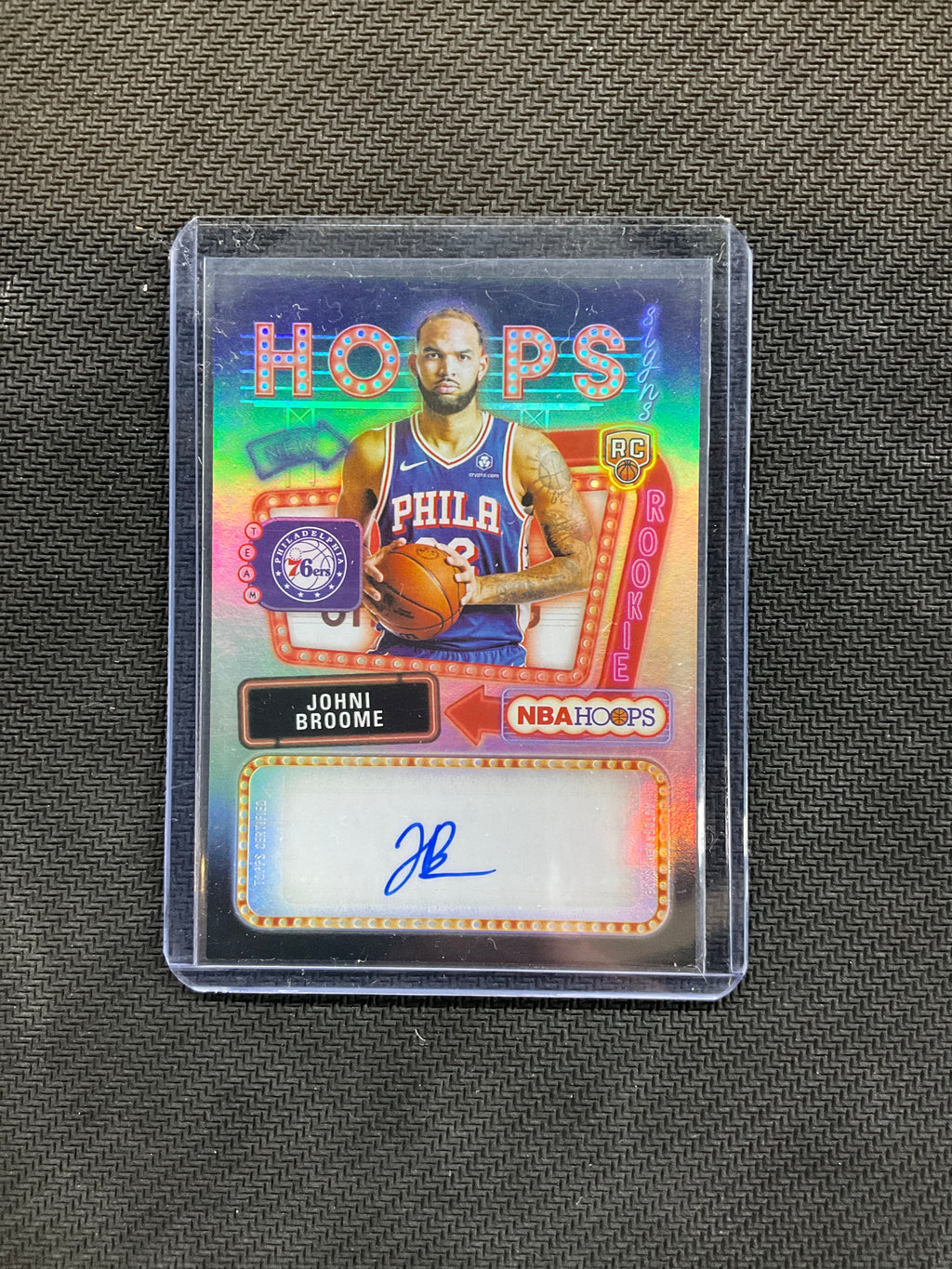 2025/26 Topps Hoops Johni Broome Rookie Auto