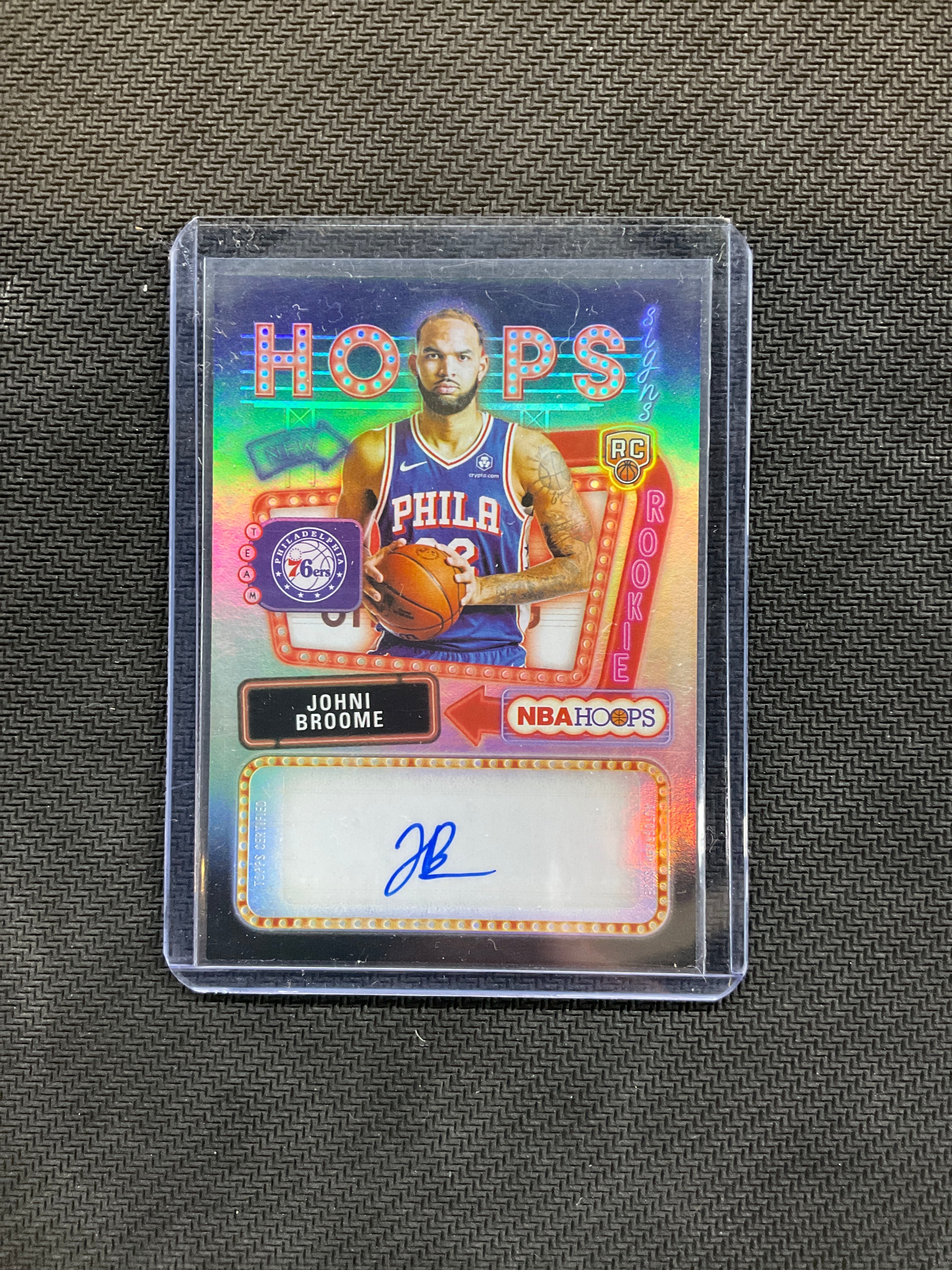 2025/26 Topps Hoops Johni Broome Rookie Auto