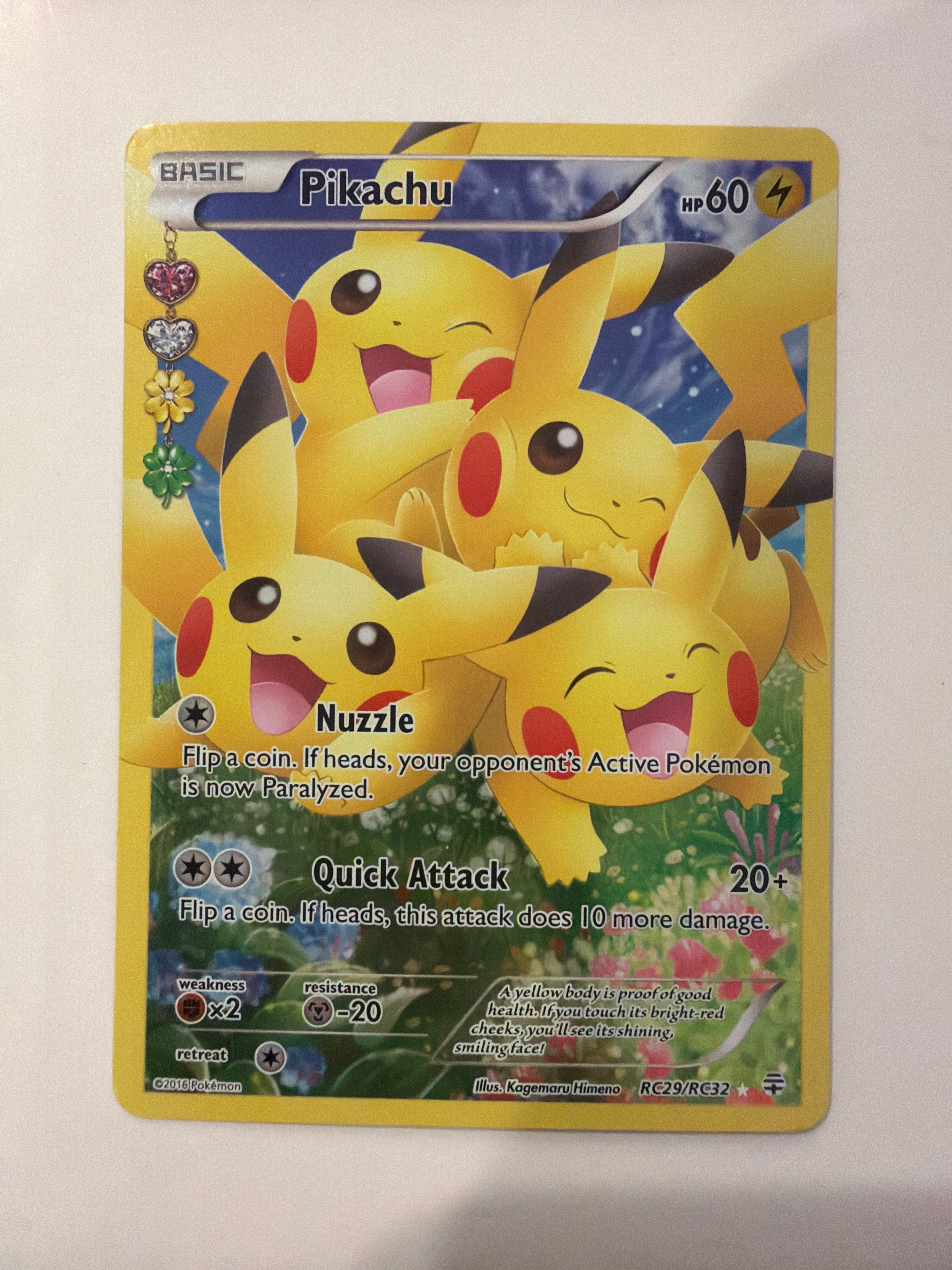 2016 Pikachu RC29 LP