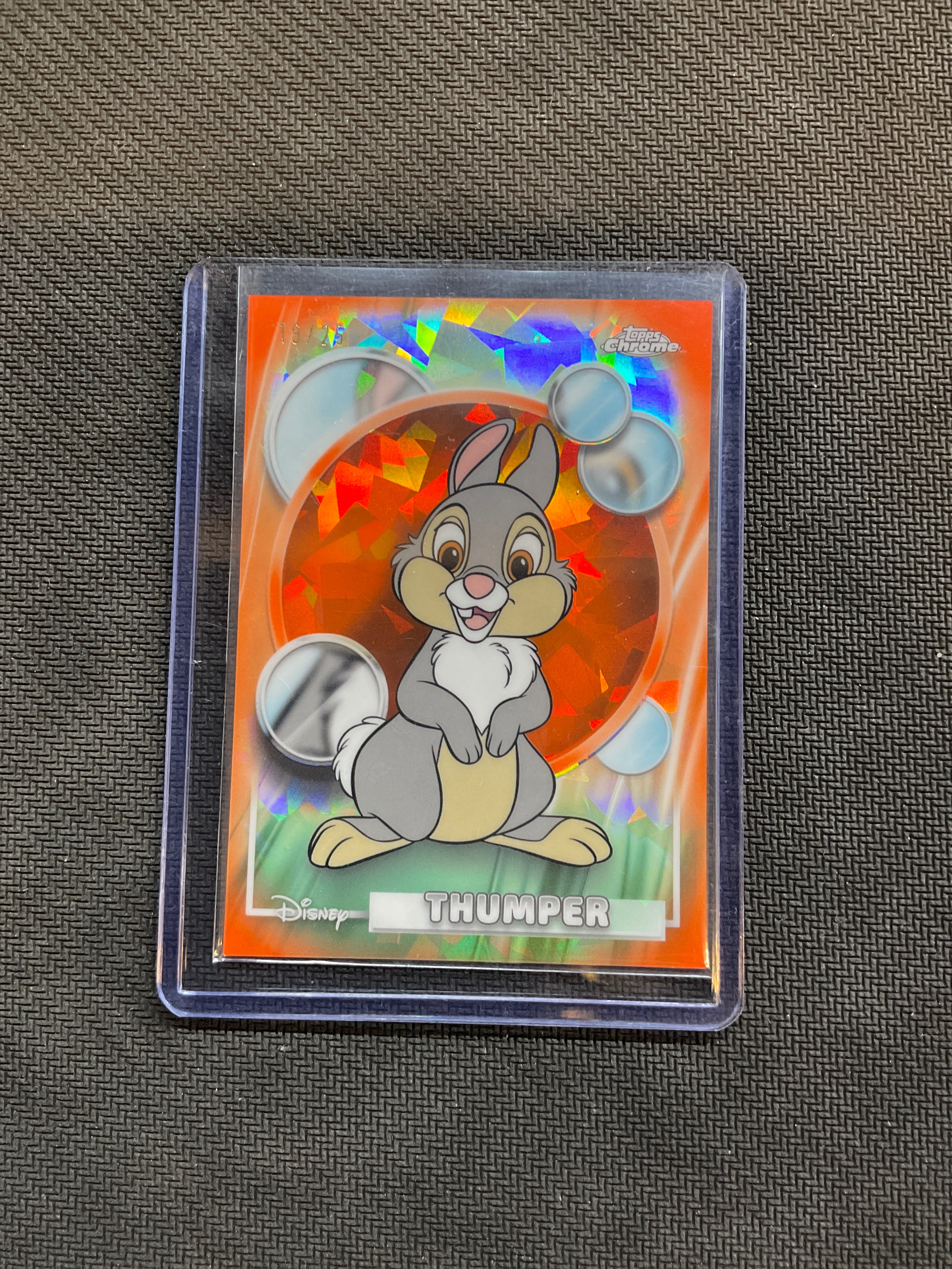 2026 Disney Chrome Sapphire Thumper Orange /25