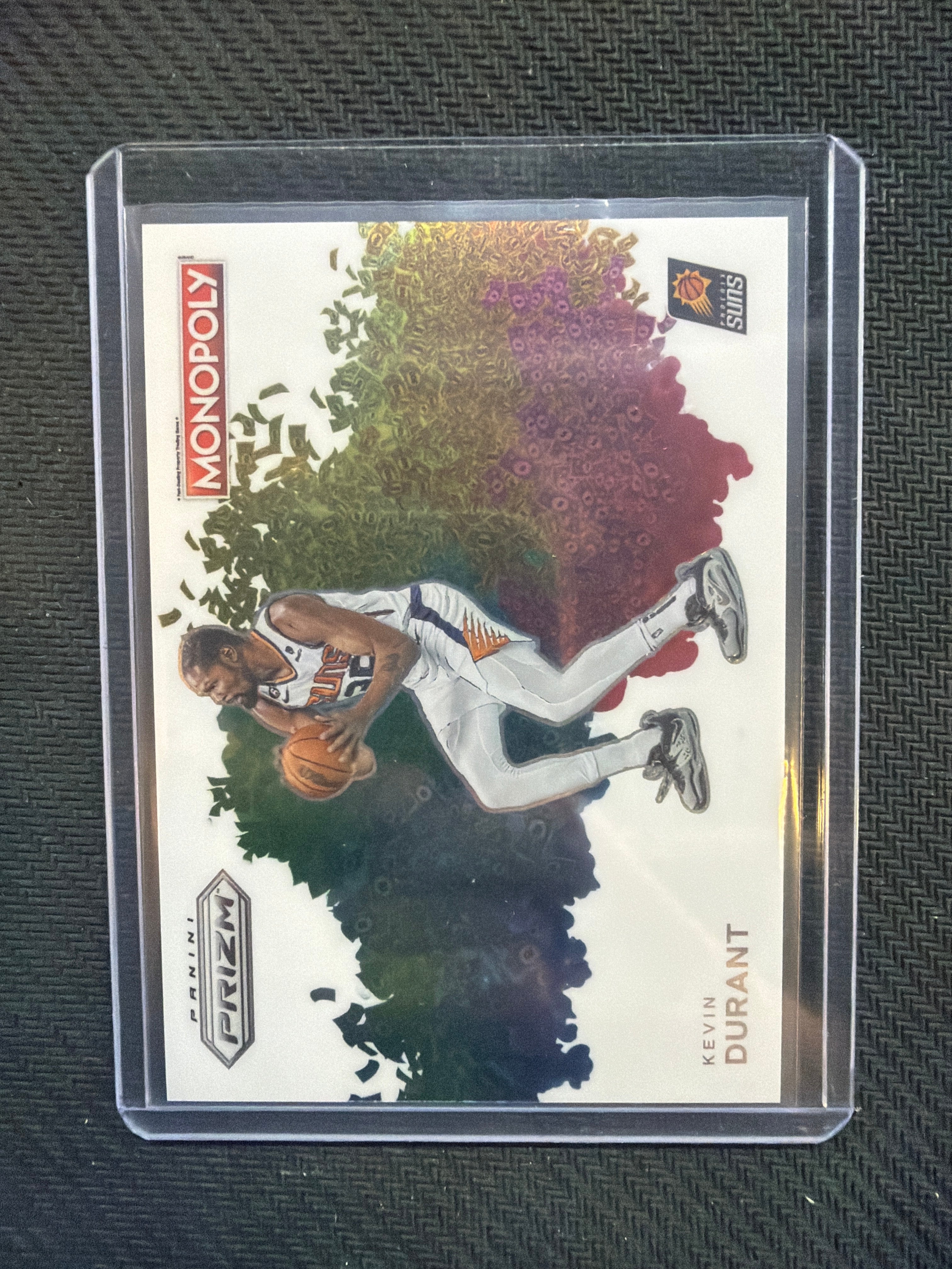 2023-24 Panini Prizm Basketball Kevin Durant Monopoly Color Blast #MB-6 Suns