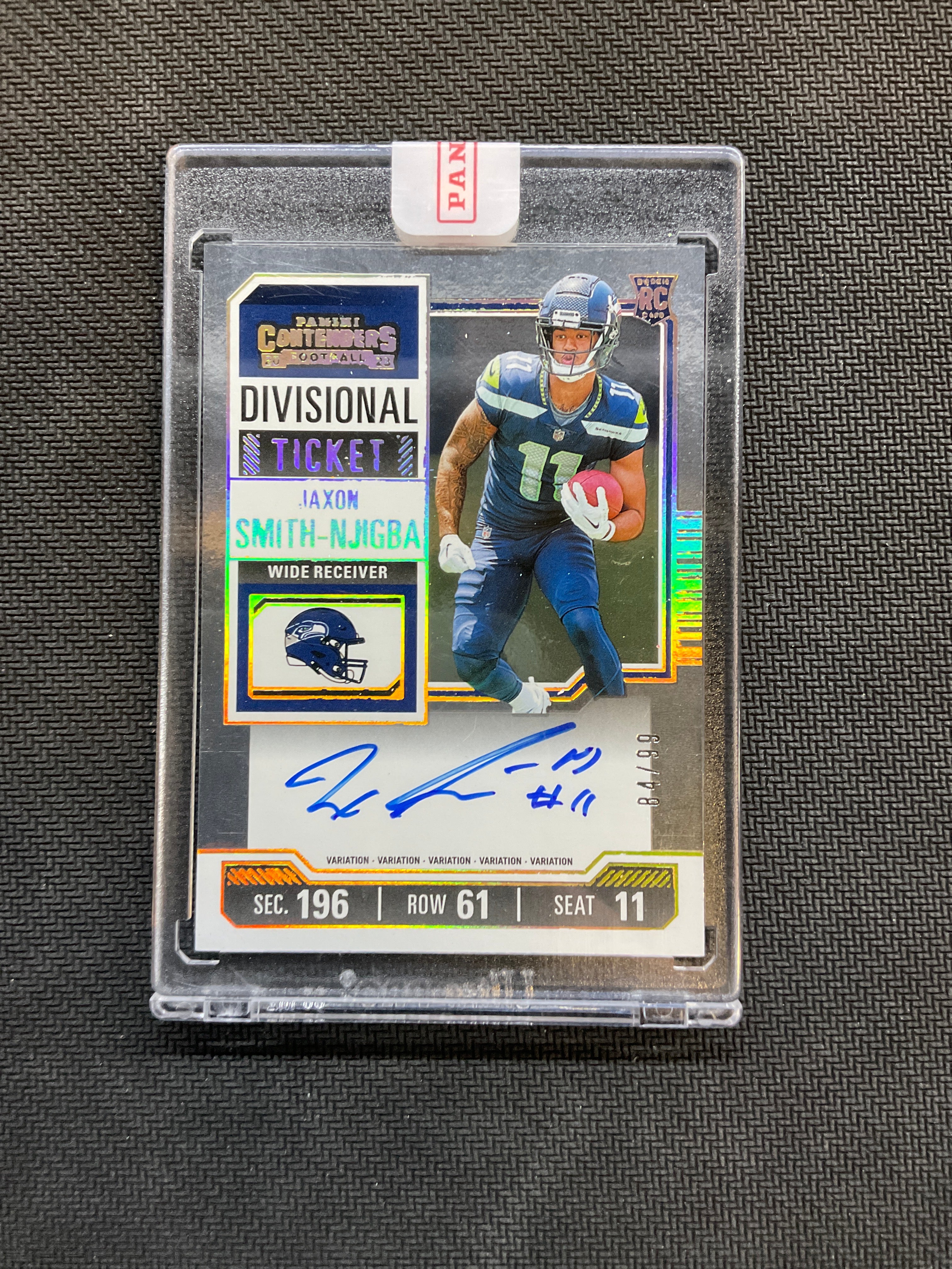 2023 Contenders Jaxon Smith-Njigba Rookie Auto /99 Seahawks