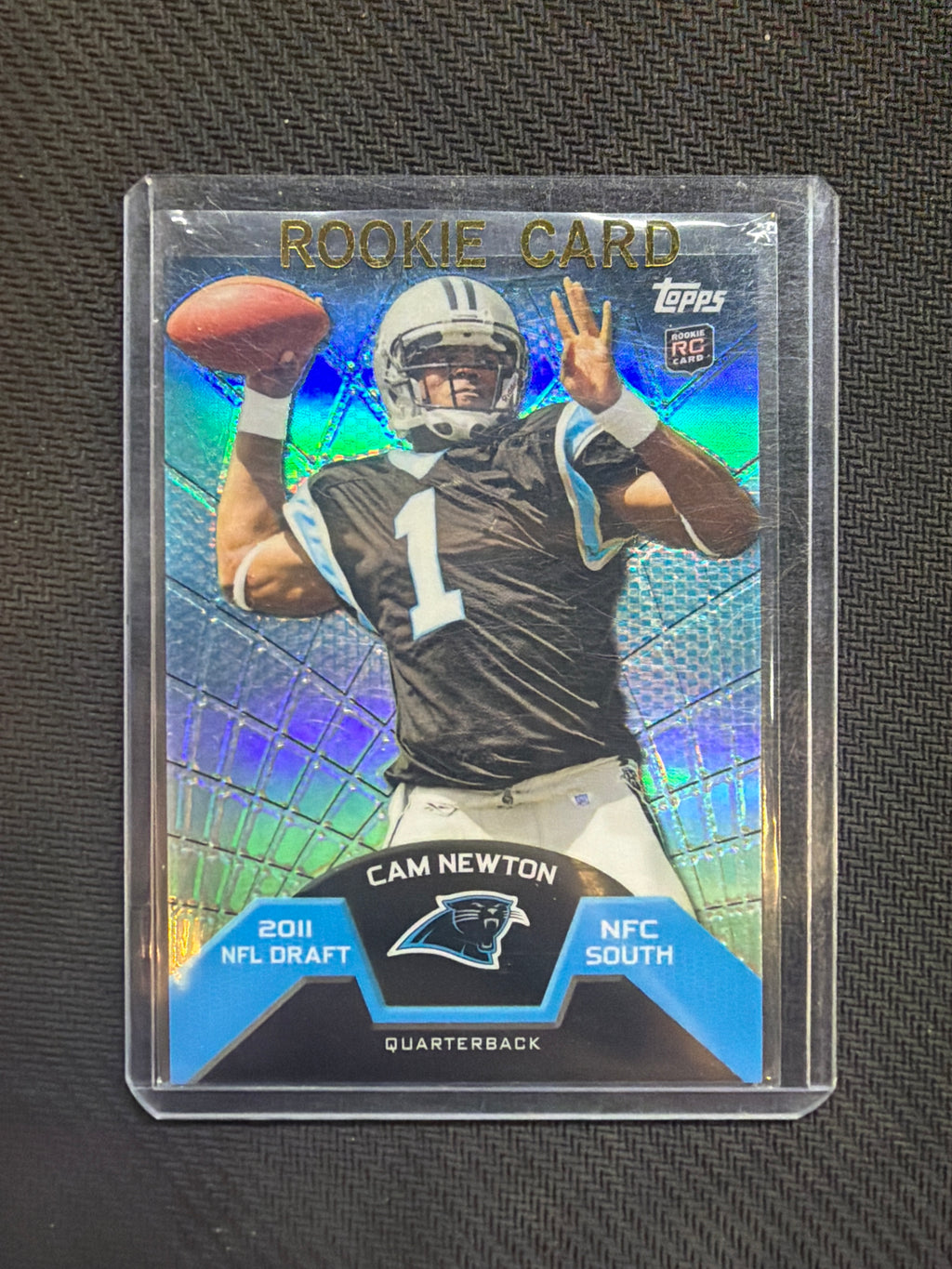 2011 Topps Chrome Cam Newton Rookie Refractor Auburn