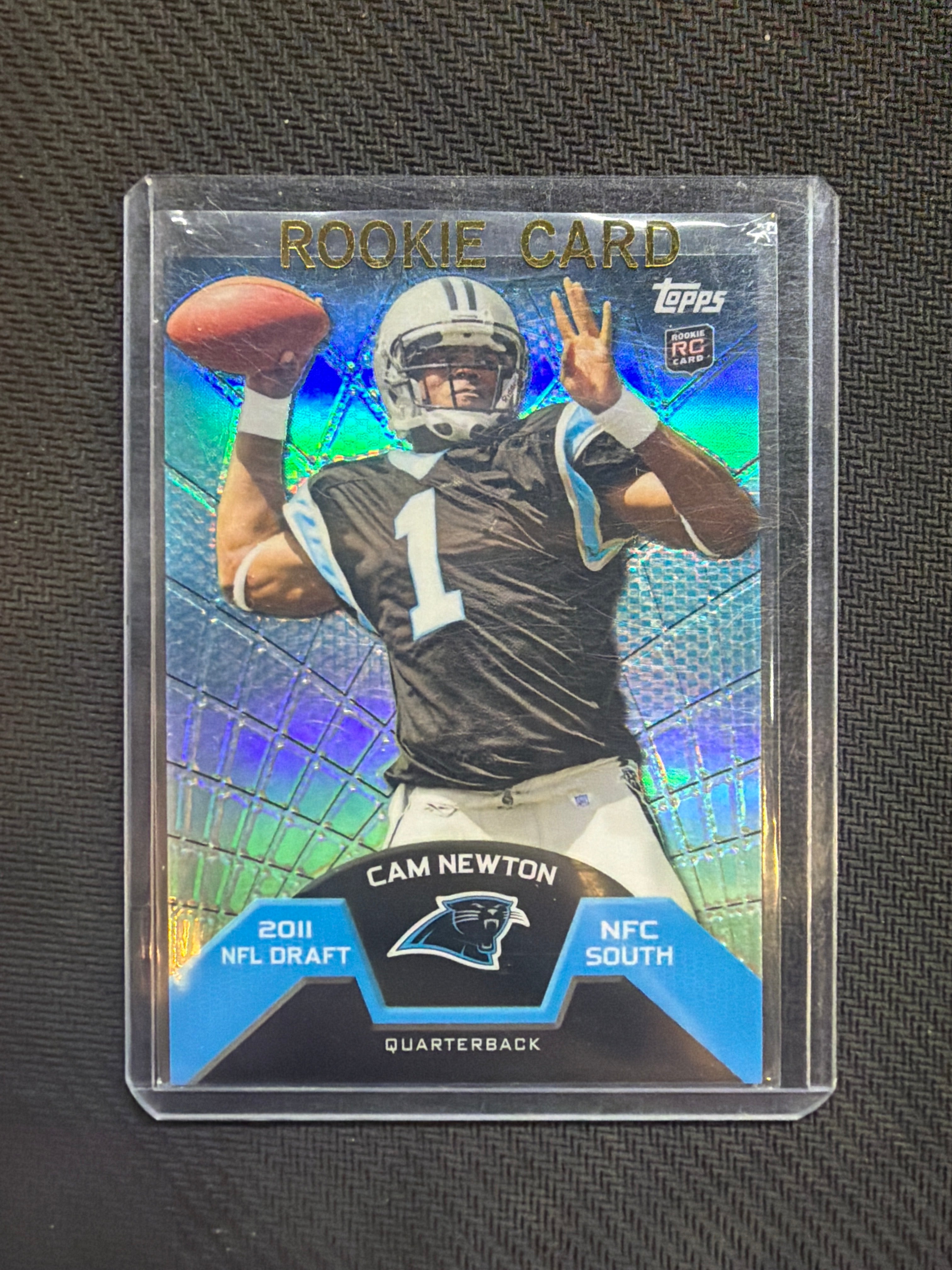 2011 Topps Chrome Cam Newton Rookie Refractor Auburn