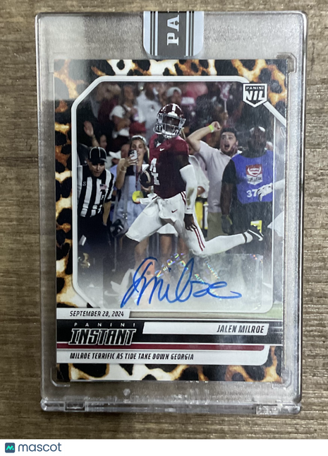 2024 Panini Instant NIL Jalen Milroe Auto /10