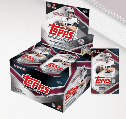 2026 Topps NFL Football Flagship Jumbo Box