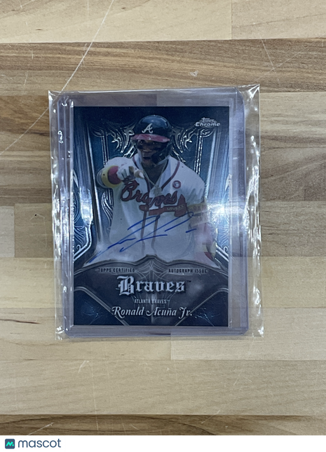 2024 Topps Ronald Acuna Jr. Club Plaques Auto /99