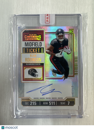 2023 Contenders Bijan Robinson Auto /50 Ticket