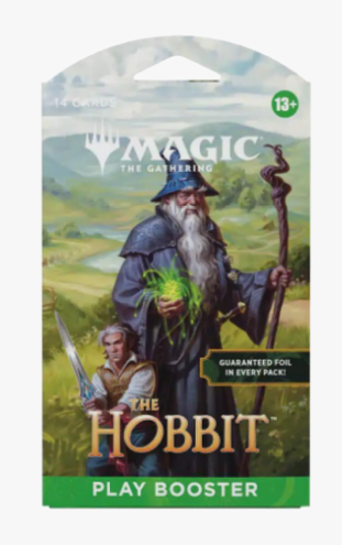 Magic The Gathering (MTG): The Hobbit Sleeved Play Booster Pack