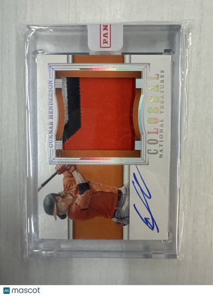 2024 National Treasures Gunnar Henderson Patch Auto Colossall /25