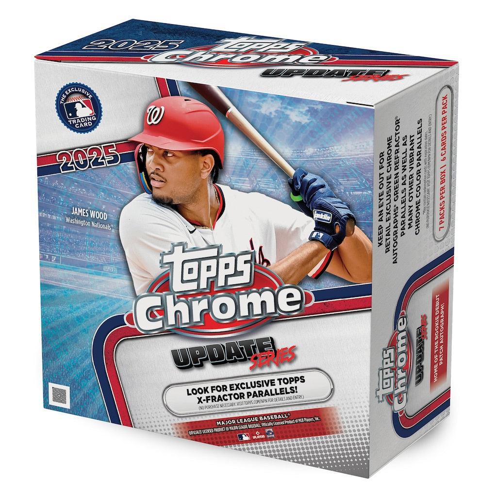 2025 Topps Chrome Update MLB Mega Box