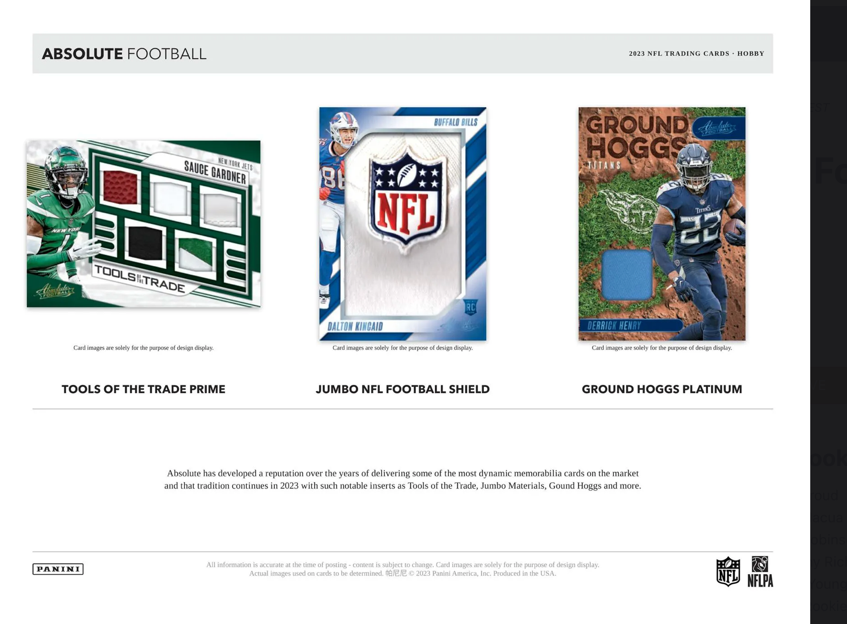 2023 Absolute Football Hobby Box