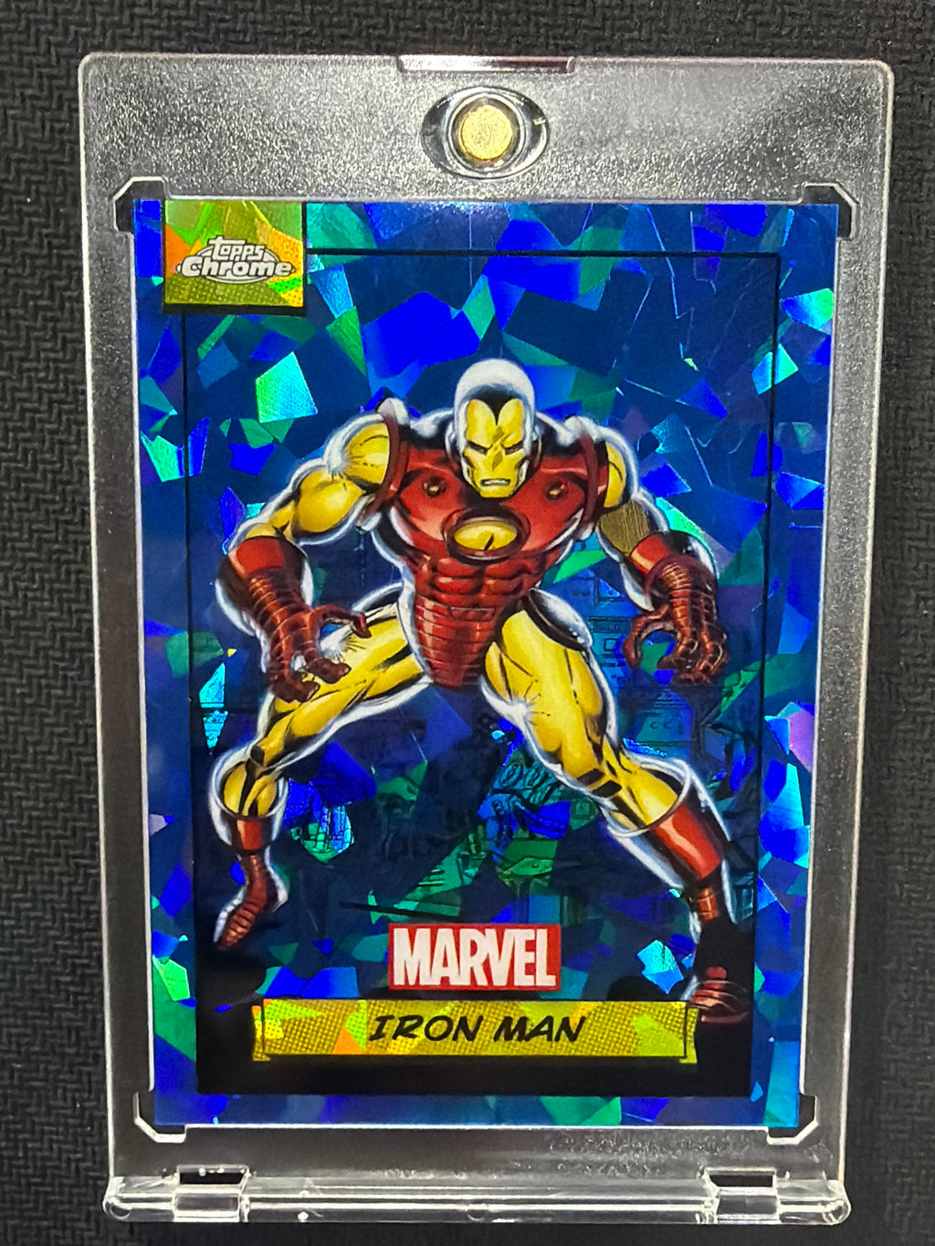 2024 Topps Chrome Marvel Sapphire Iron Man #13