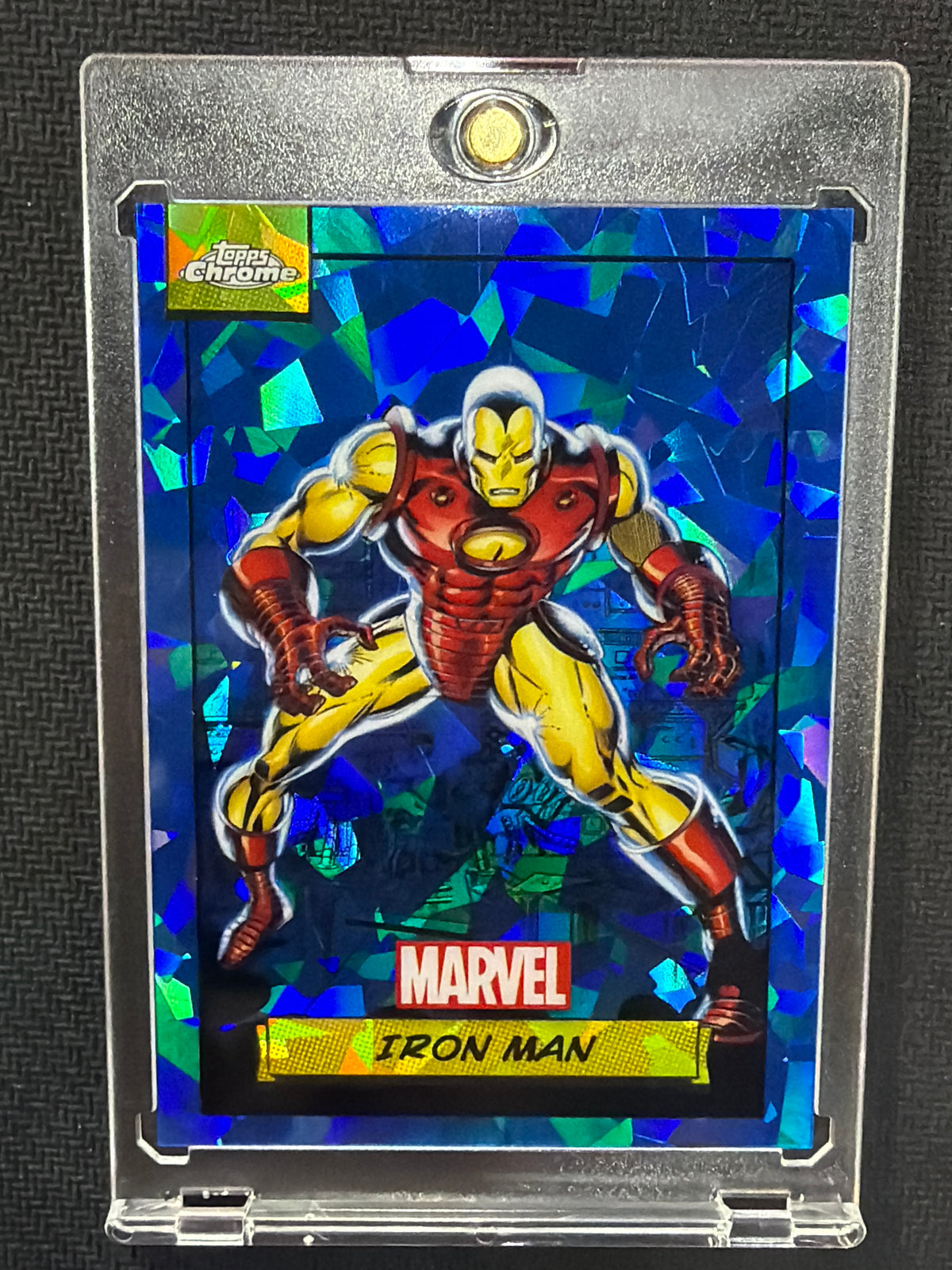2024 Topps Chrome Marvel Sapphire Iron Man #13