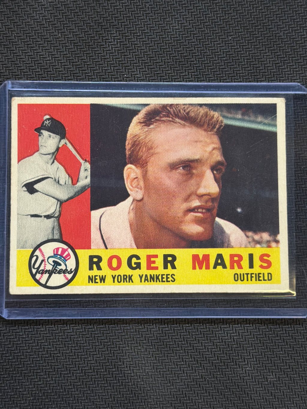 1960 Topps Roger Maris #377 Yankees
