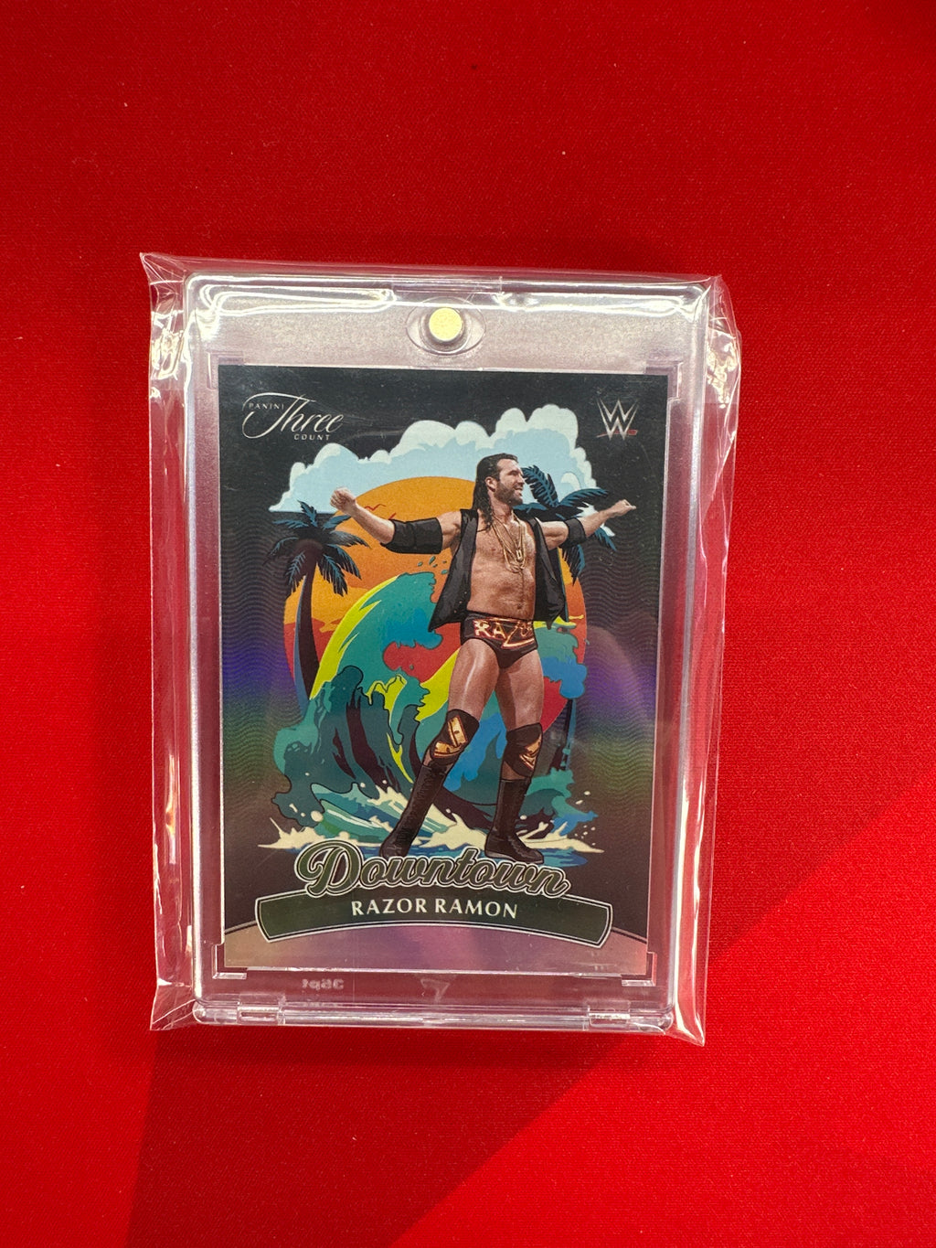 2024 Panini Three WWE Razor Ramon Downtown!