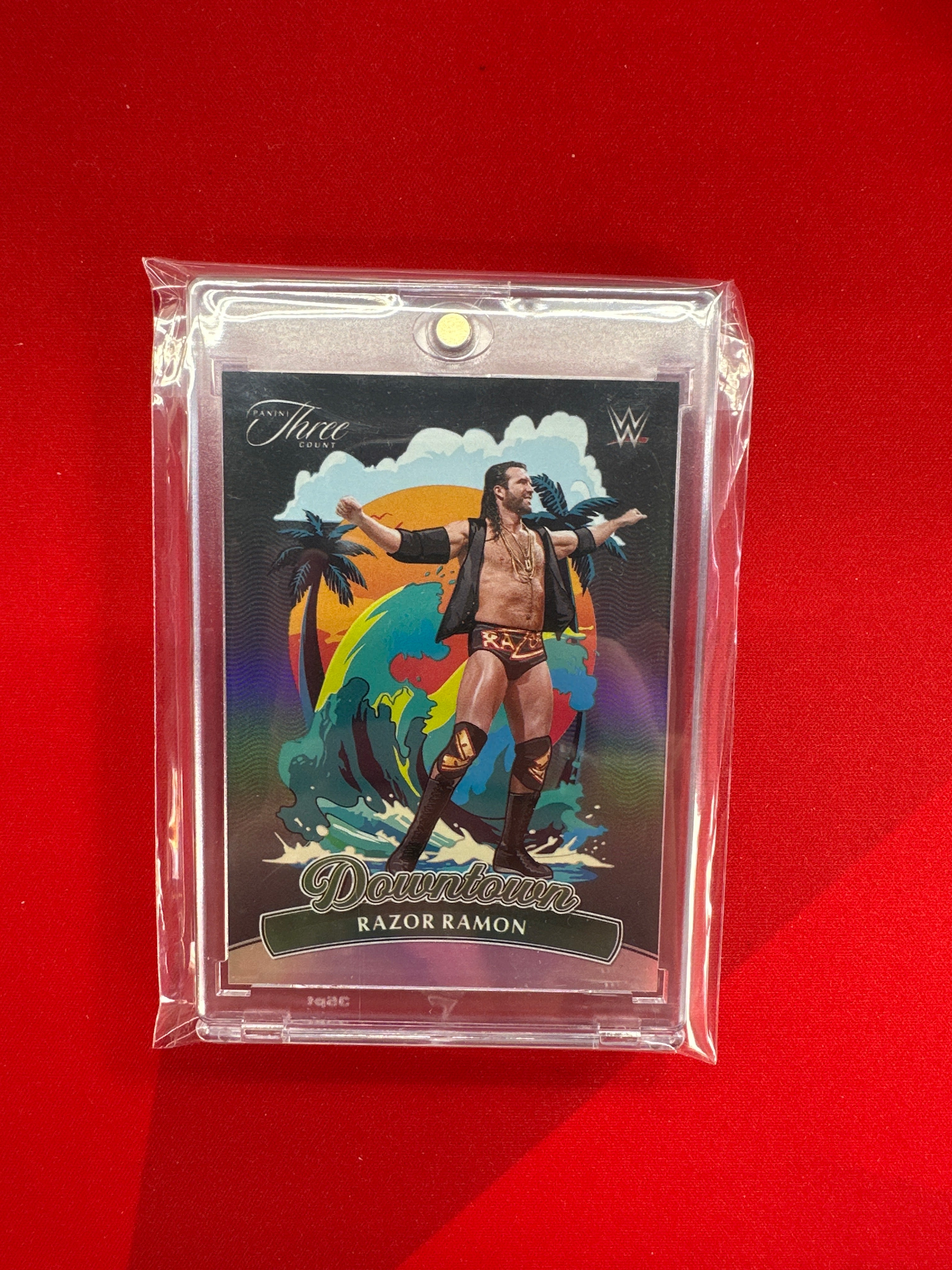 2024 Panini Three WWE Razor Ramon Downtown!