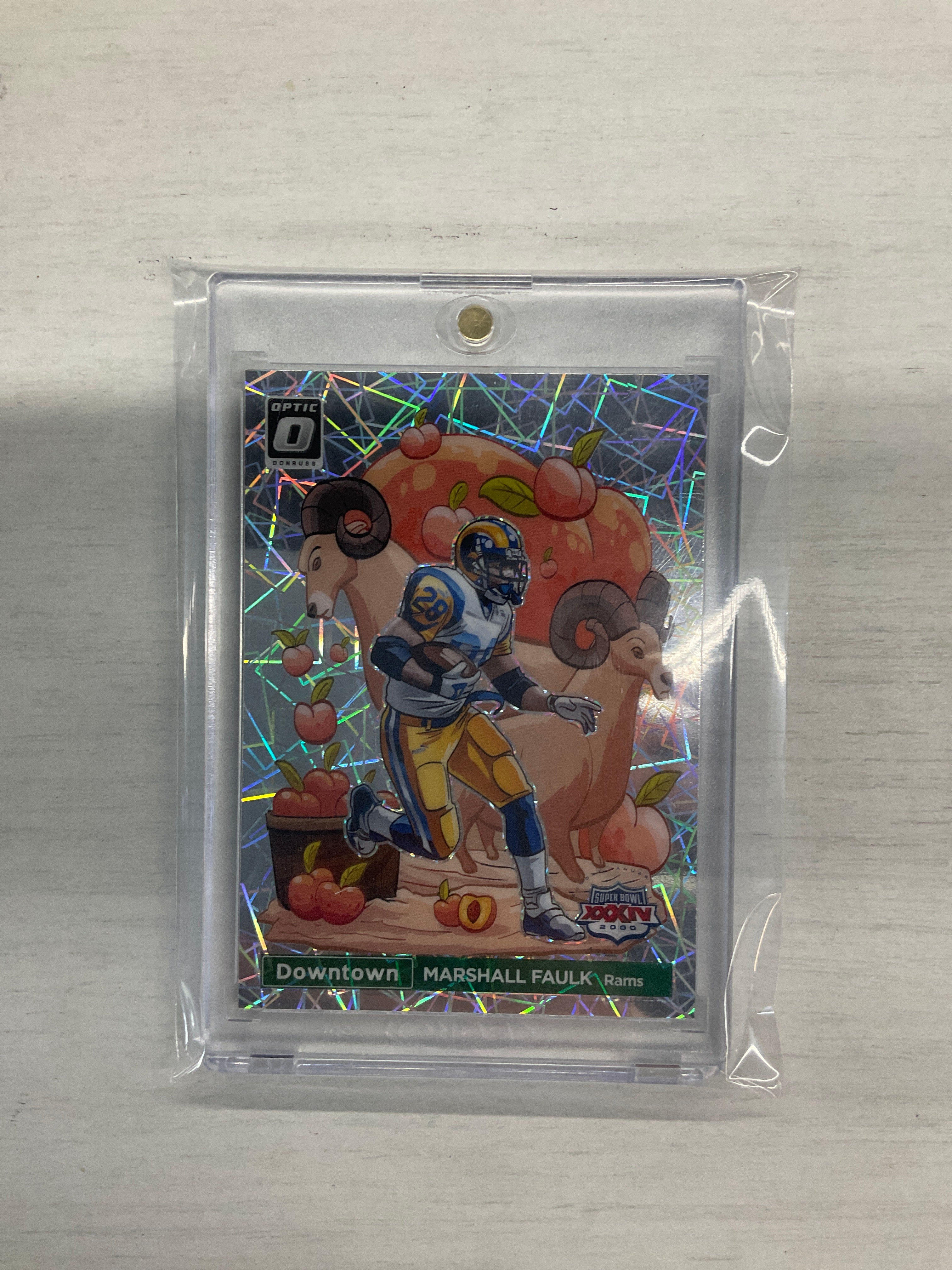 2023 Optic Marshall Faulk Downtown! Rams