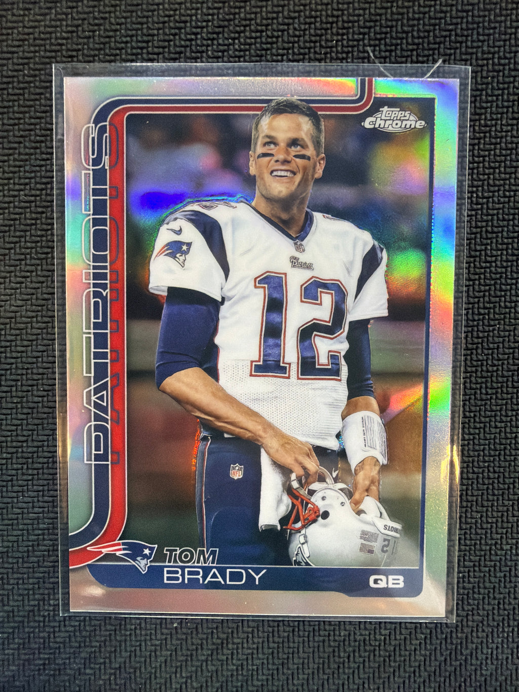 2025 Topps Chrome Tom Brady Image Variation