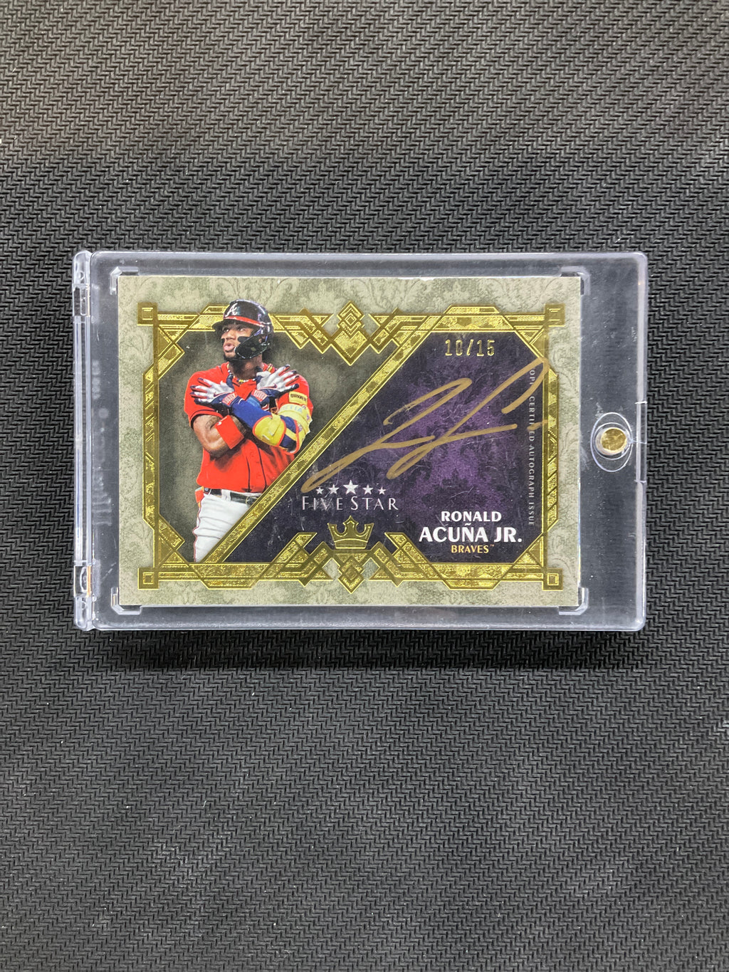 2024 Topps Five Star Ronald Acuna Jr. Auto /15 Braves