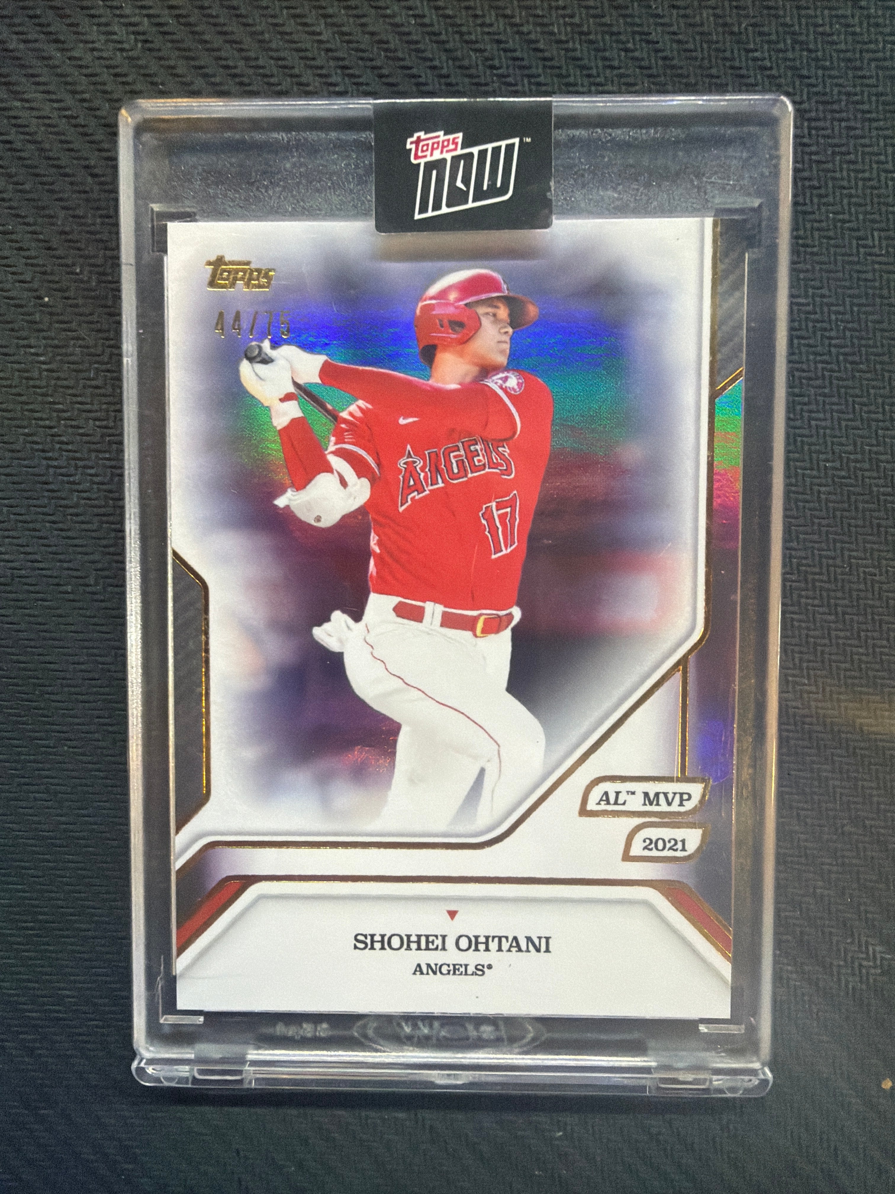 2025 Topps MVP Collection Shohei Ohtani #1 /75 Purple Angels