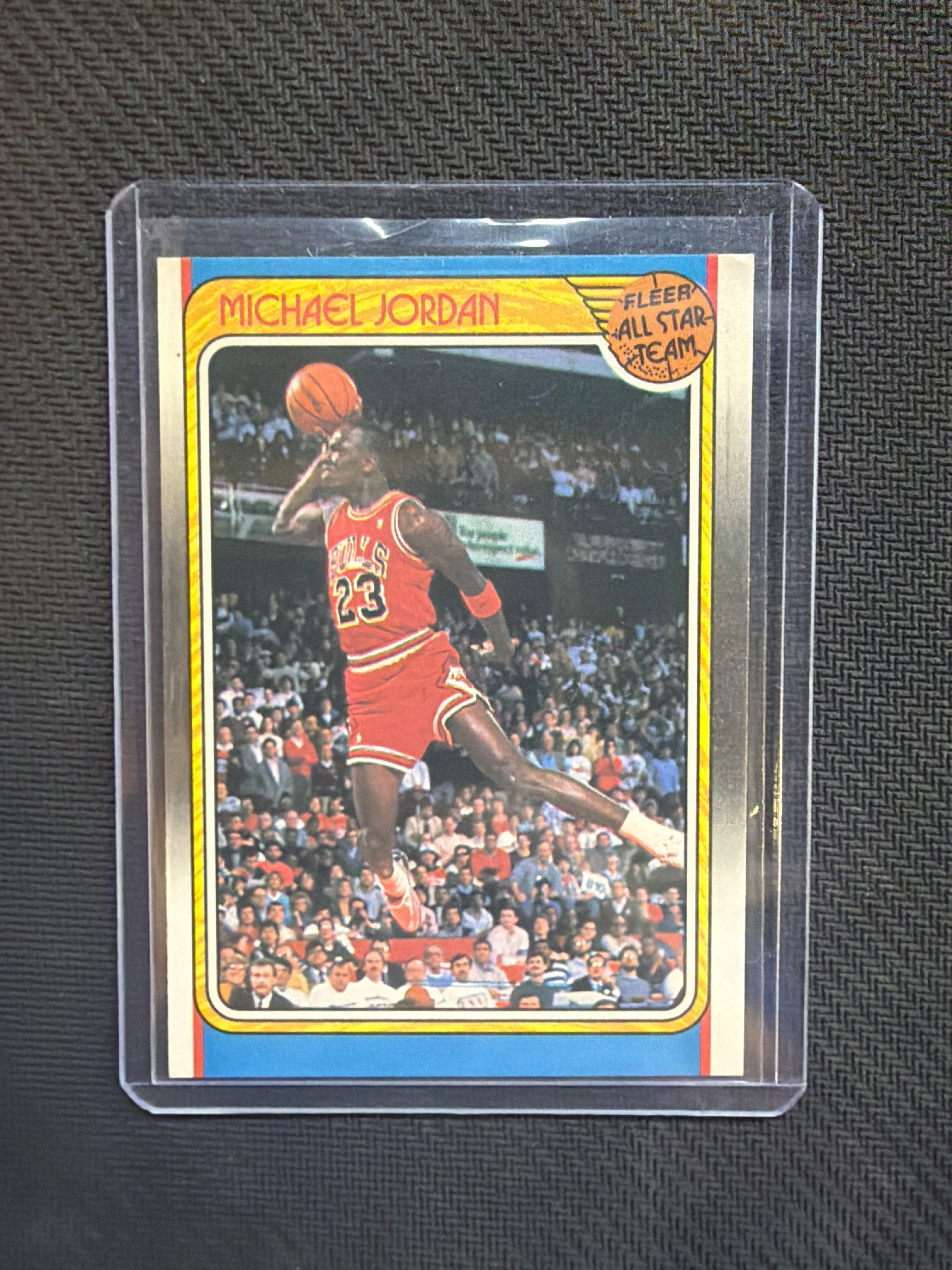 1988 Fleer Michael Jordan All Star Team