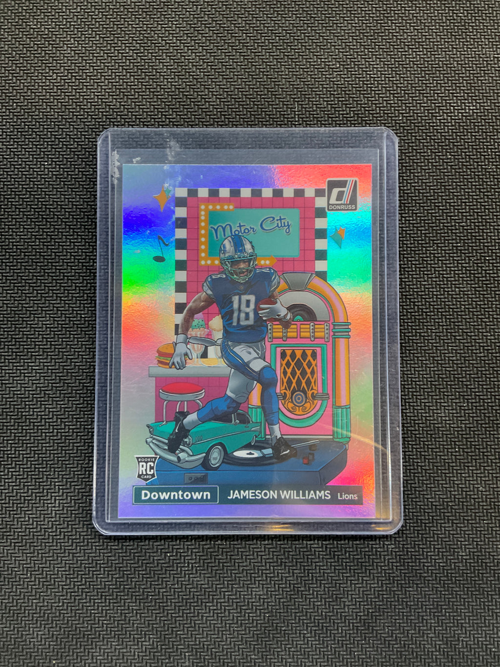 2022 Donruss Jameson Williams Downtown! Lions