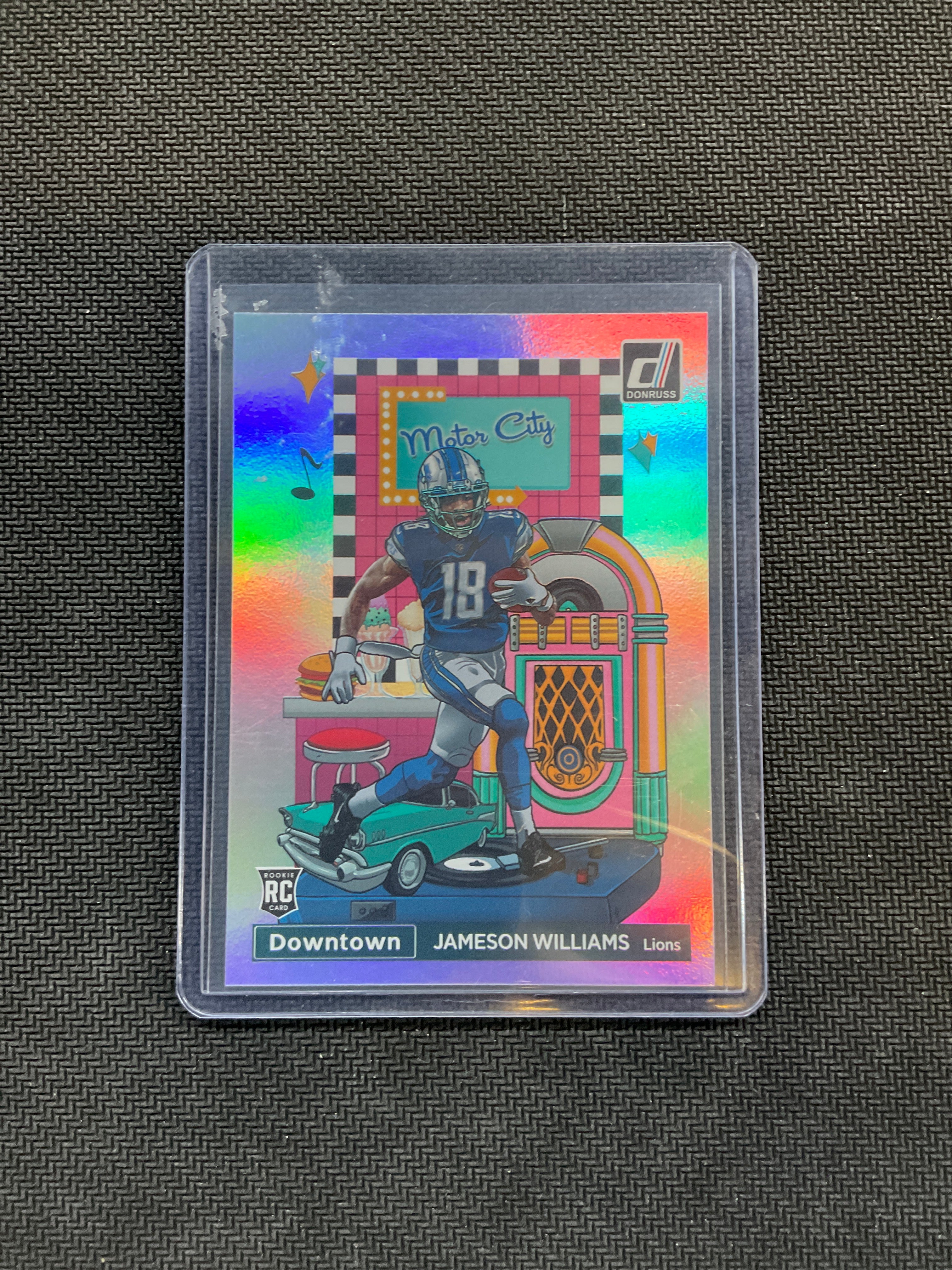 2022 Donruss Jameson Williams Downtown! Lions
