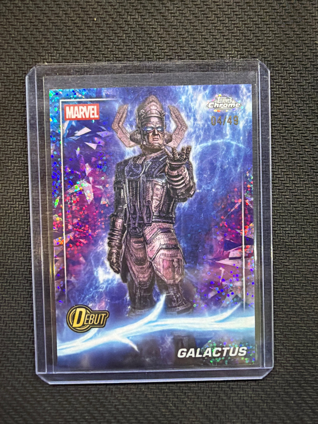 2025 Topps Chrome Marvel Galactus Purple /49