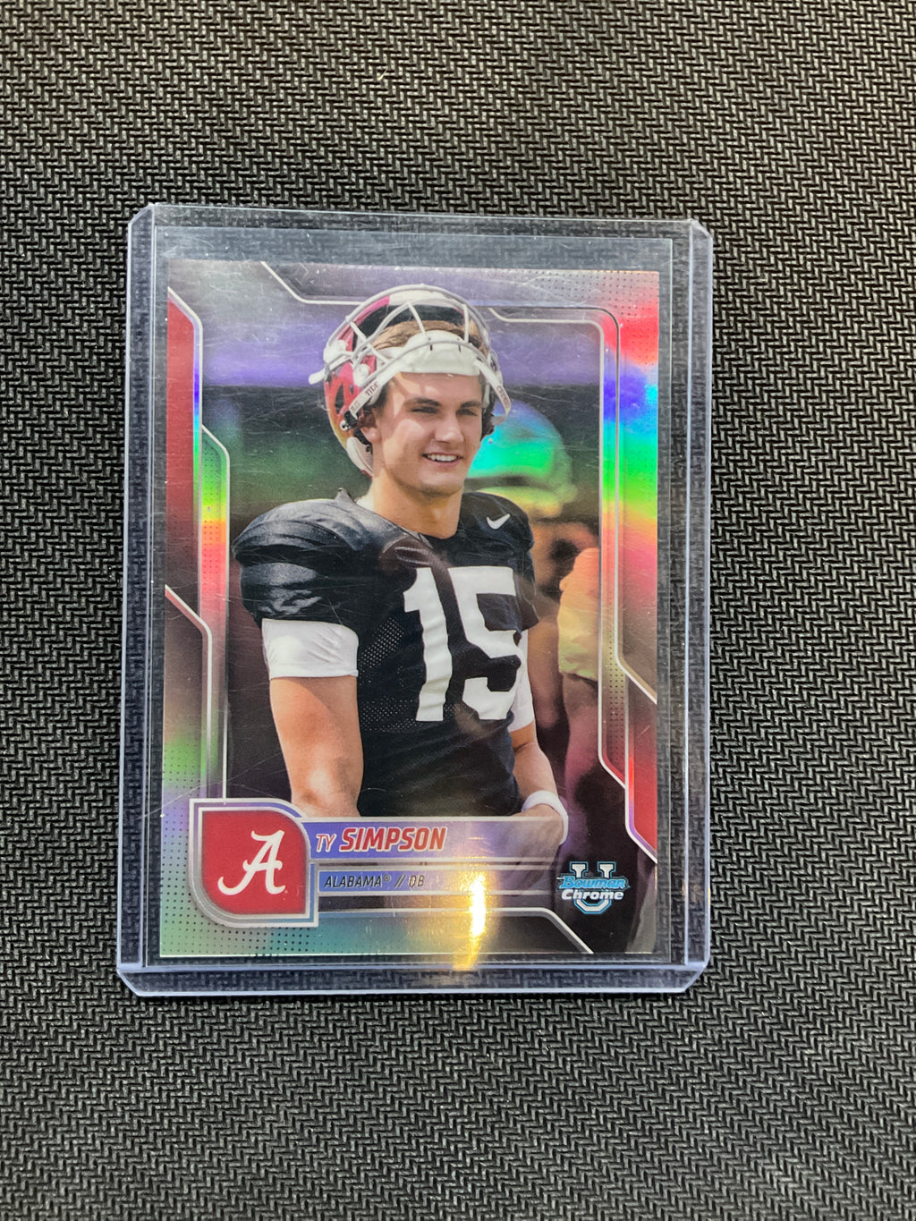 2025 Bowman U Ty Simpson Image Variation #SP8 Alabama