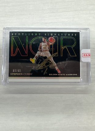 2020 Noir Stephen Curry Spotlight Auto /49