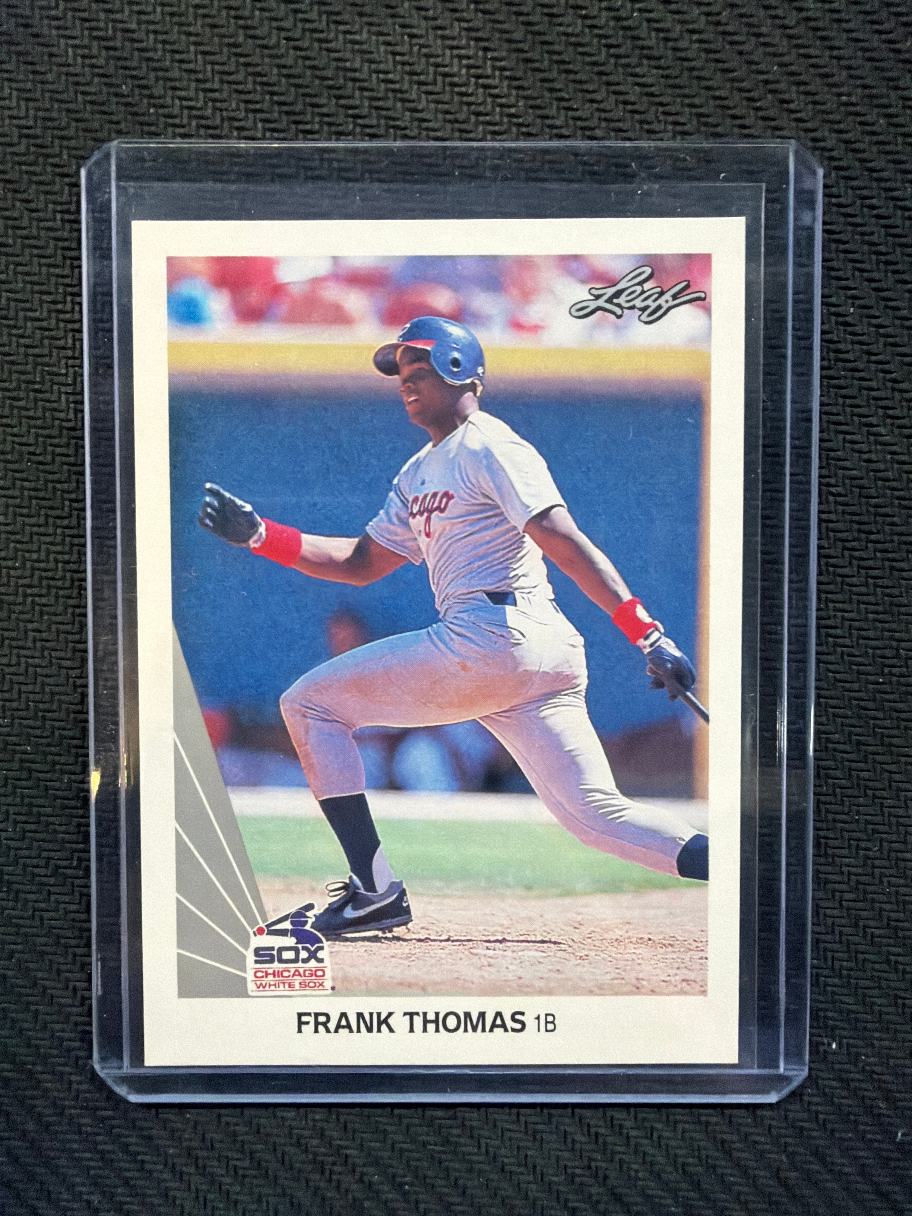1990 Leaf Frank Thomas Rookie #300 White Sox