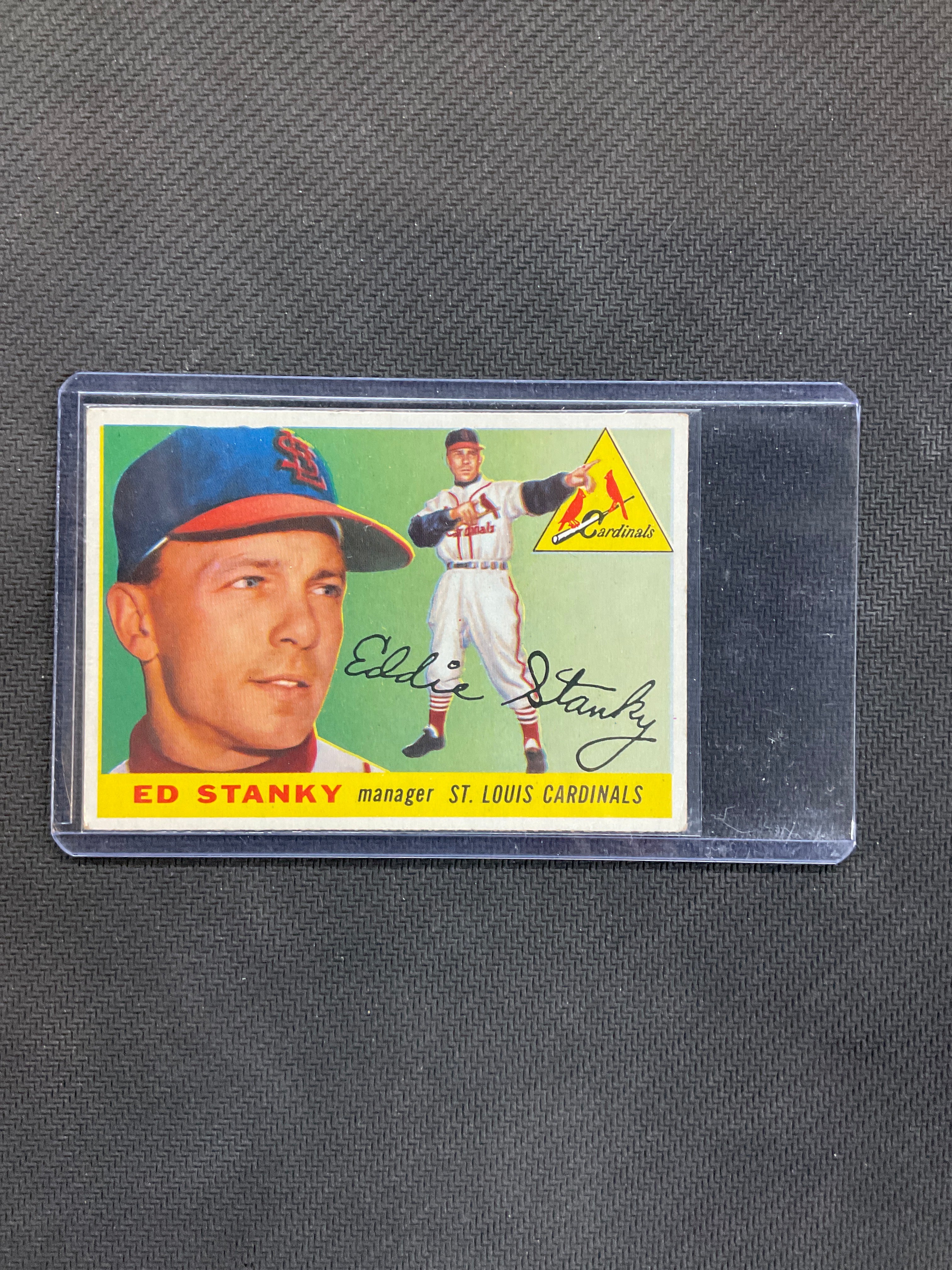1955 Topps Ed Stankey Cardinals