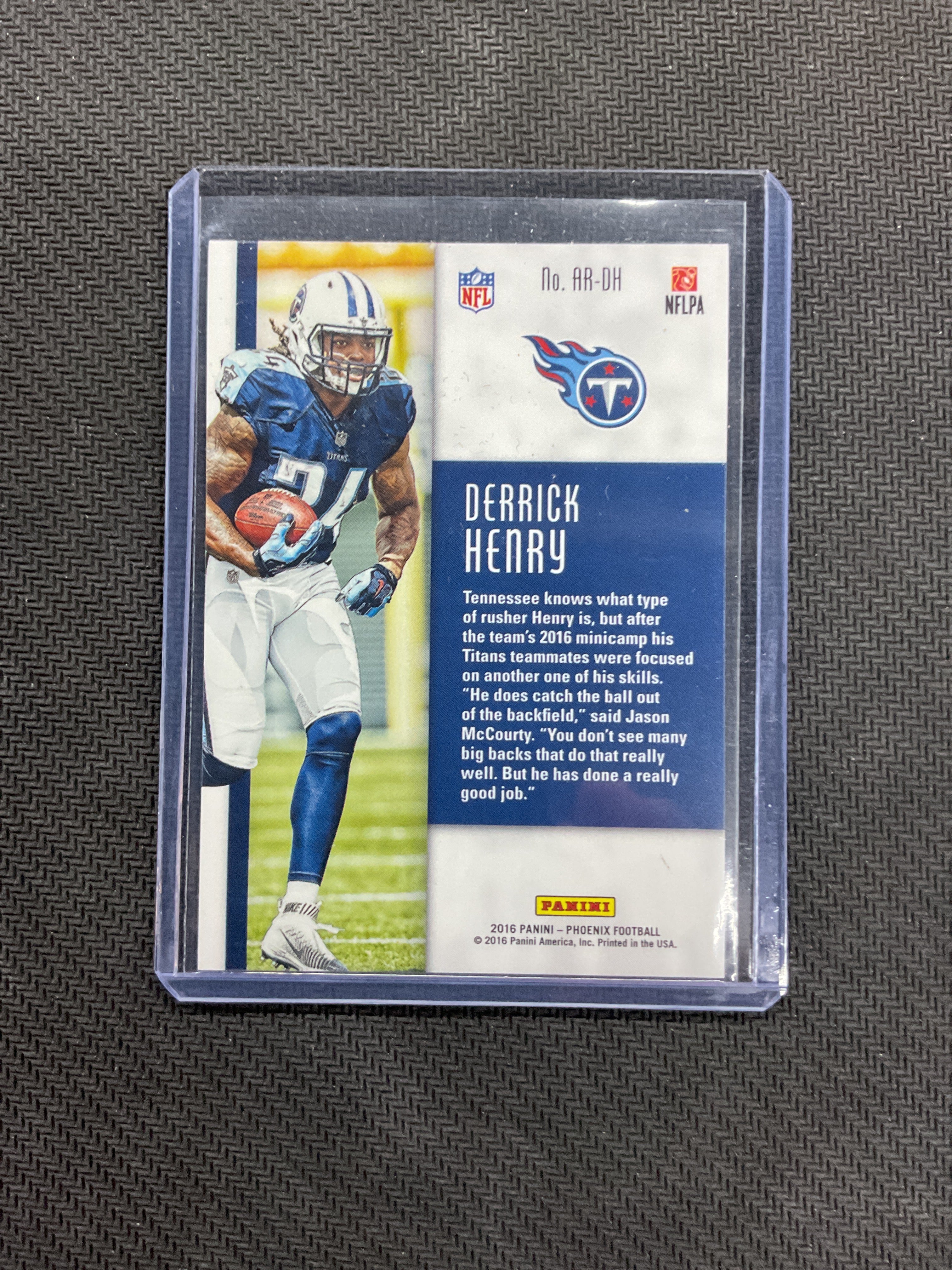 2016 Panini Phoenix Derrick Henry Rookie Adrenaline Rush