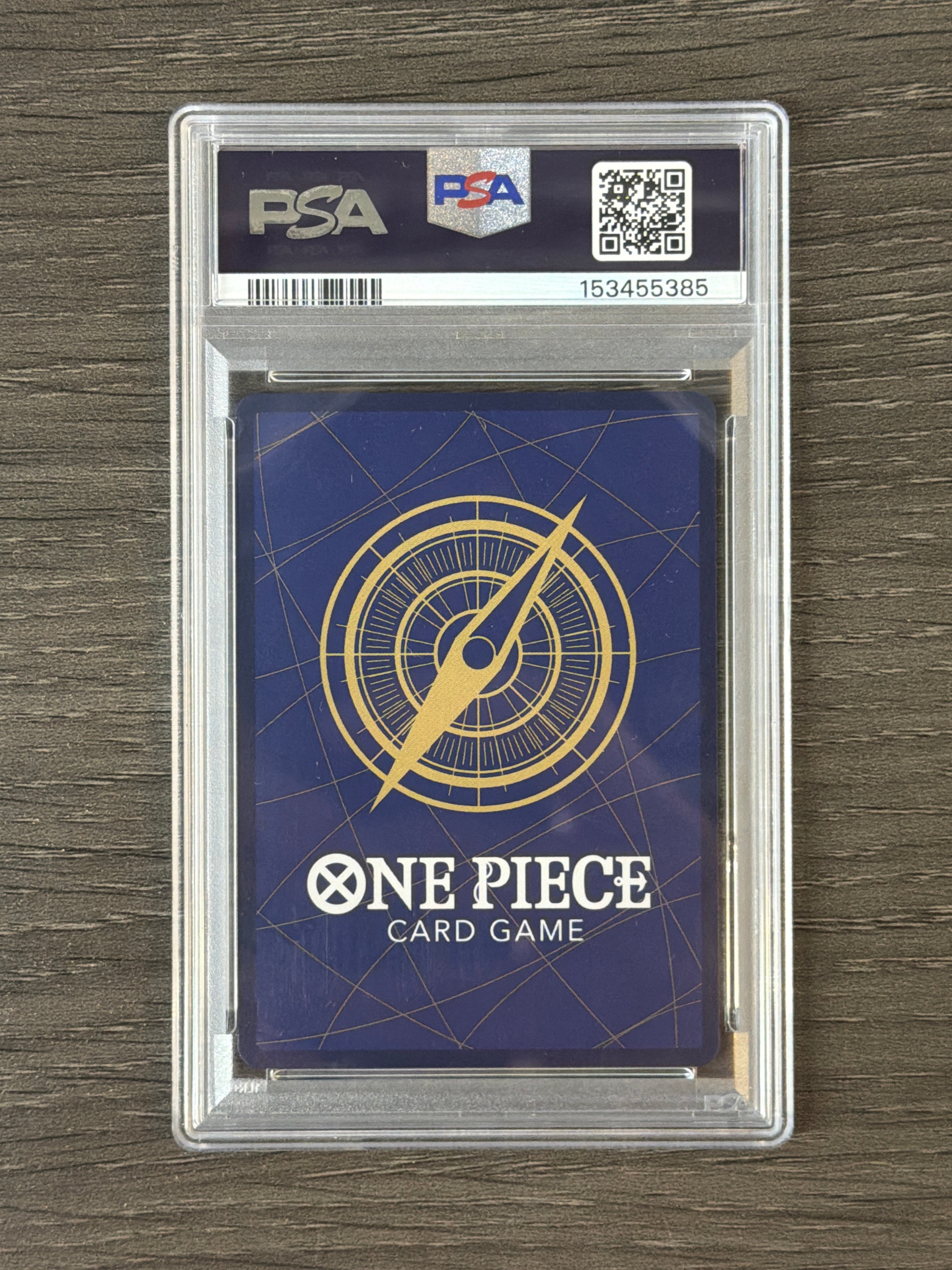 2025 ONE PIECE JAPANESE ENGLISH VERSION 2ND ANNIVERSARY SET 119 MONKEY D. LUFFY PSA 10 385