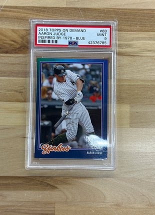 2018 Topps Demand Aaron Judge /50 PSA 9 Yankees
