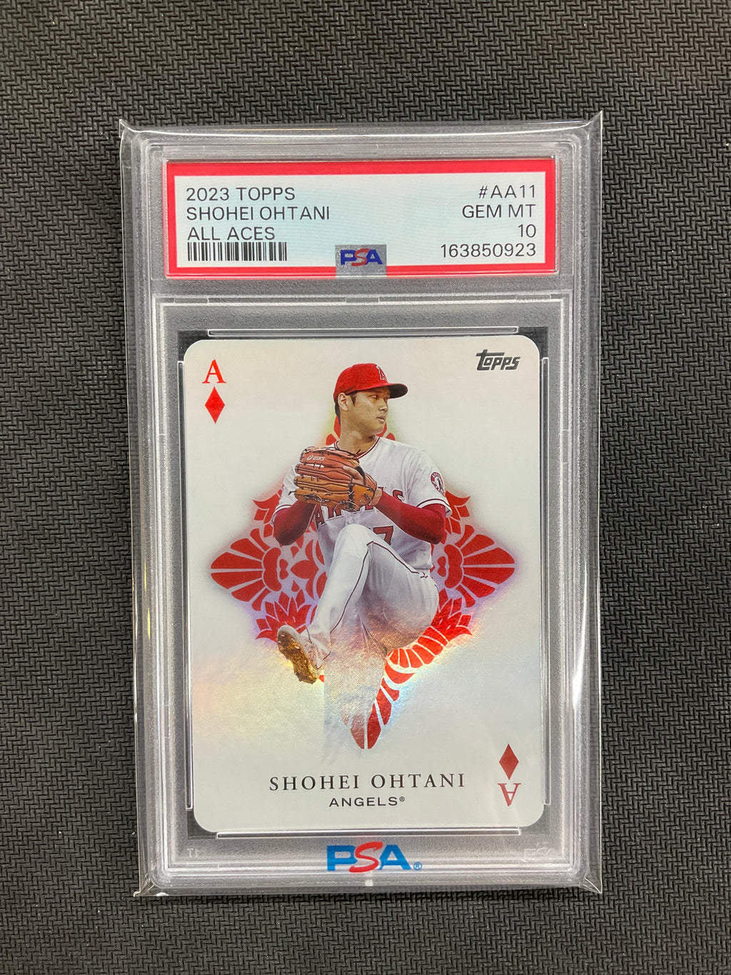 2023 Topps Shohei Ohtani All Aces #AA11 PSA 10 Angels