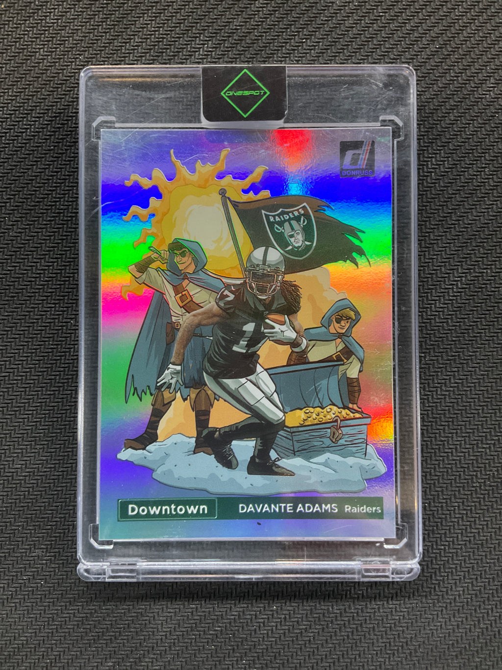 2023 Panini Donruss Davante Adams Downtown! #D19 Raiders