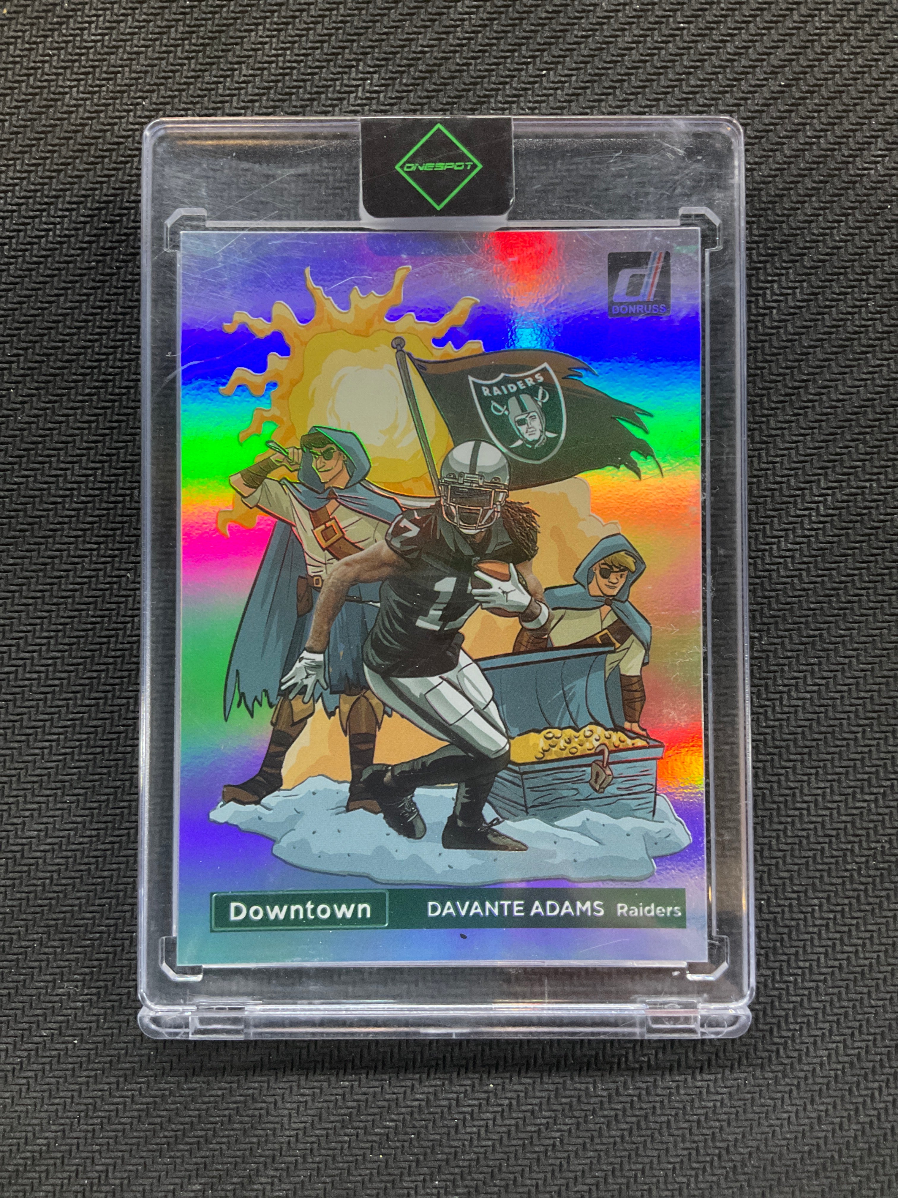 2023 Panini Donruss Davante Adams Downtown! #D19 Raiders