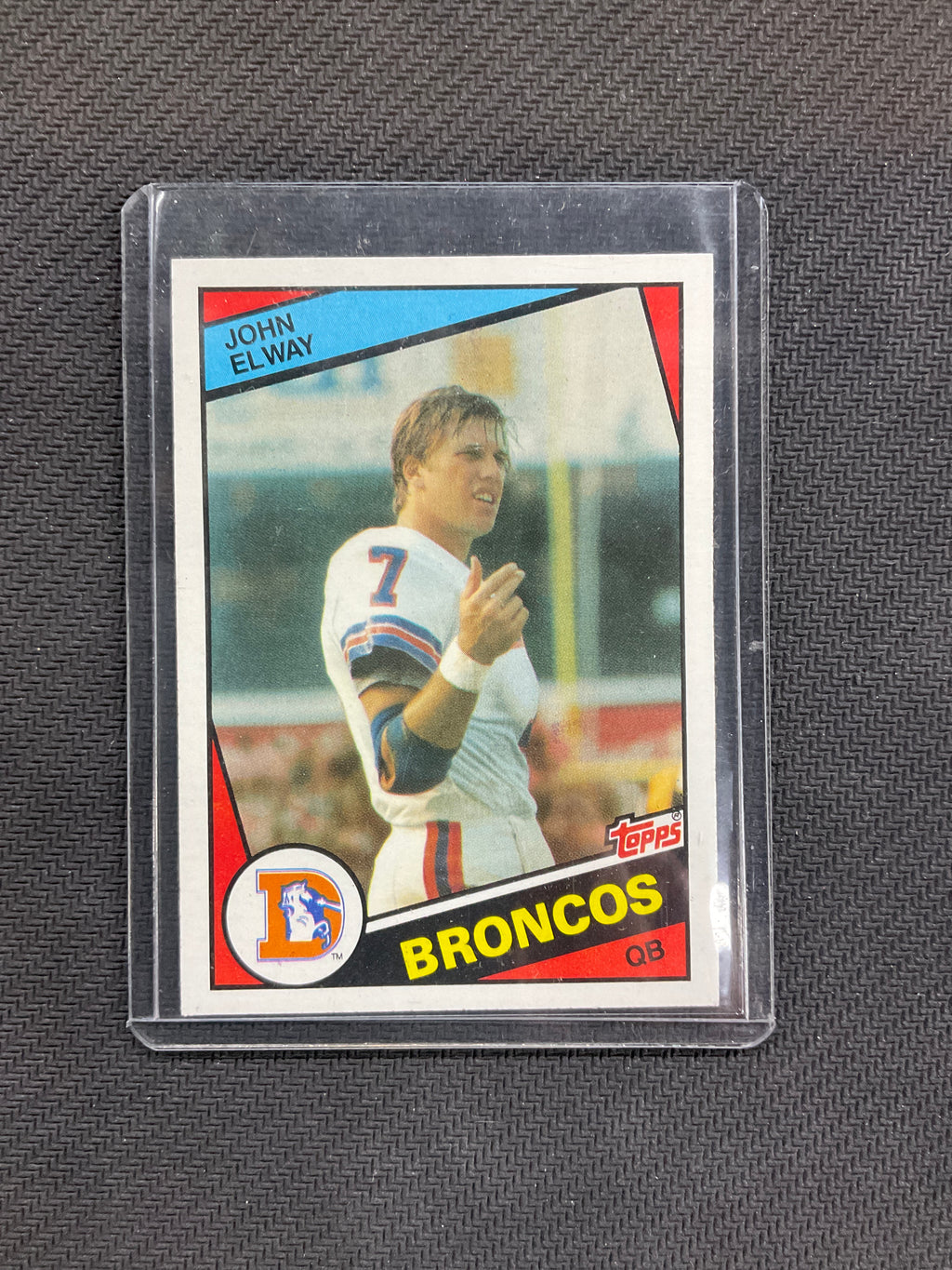 1984 Topps John Elway Rookie Broncos