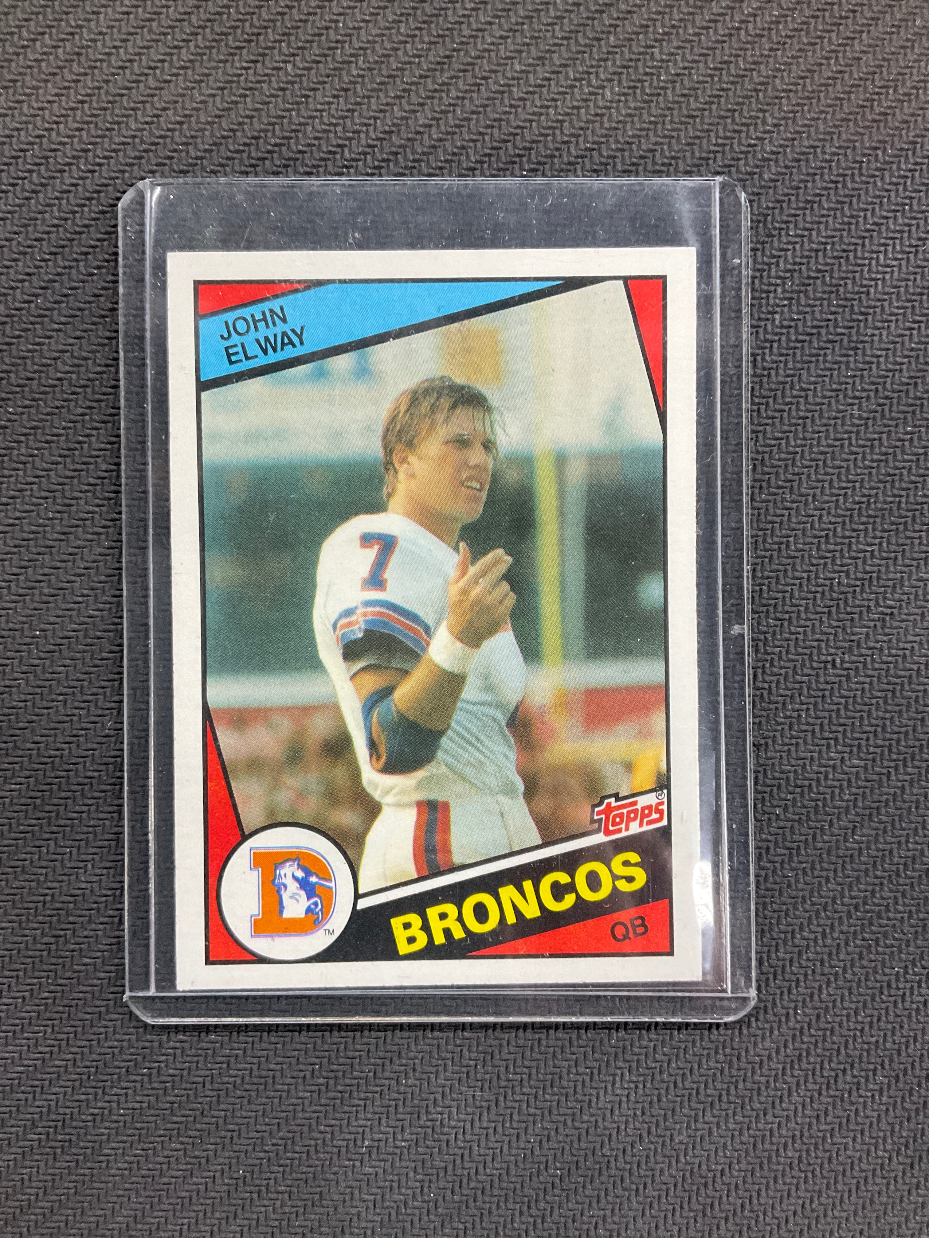 1984 Topps John Elway Rookie Broncos