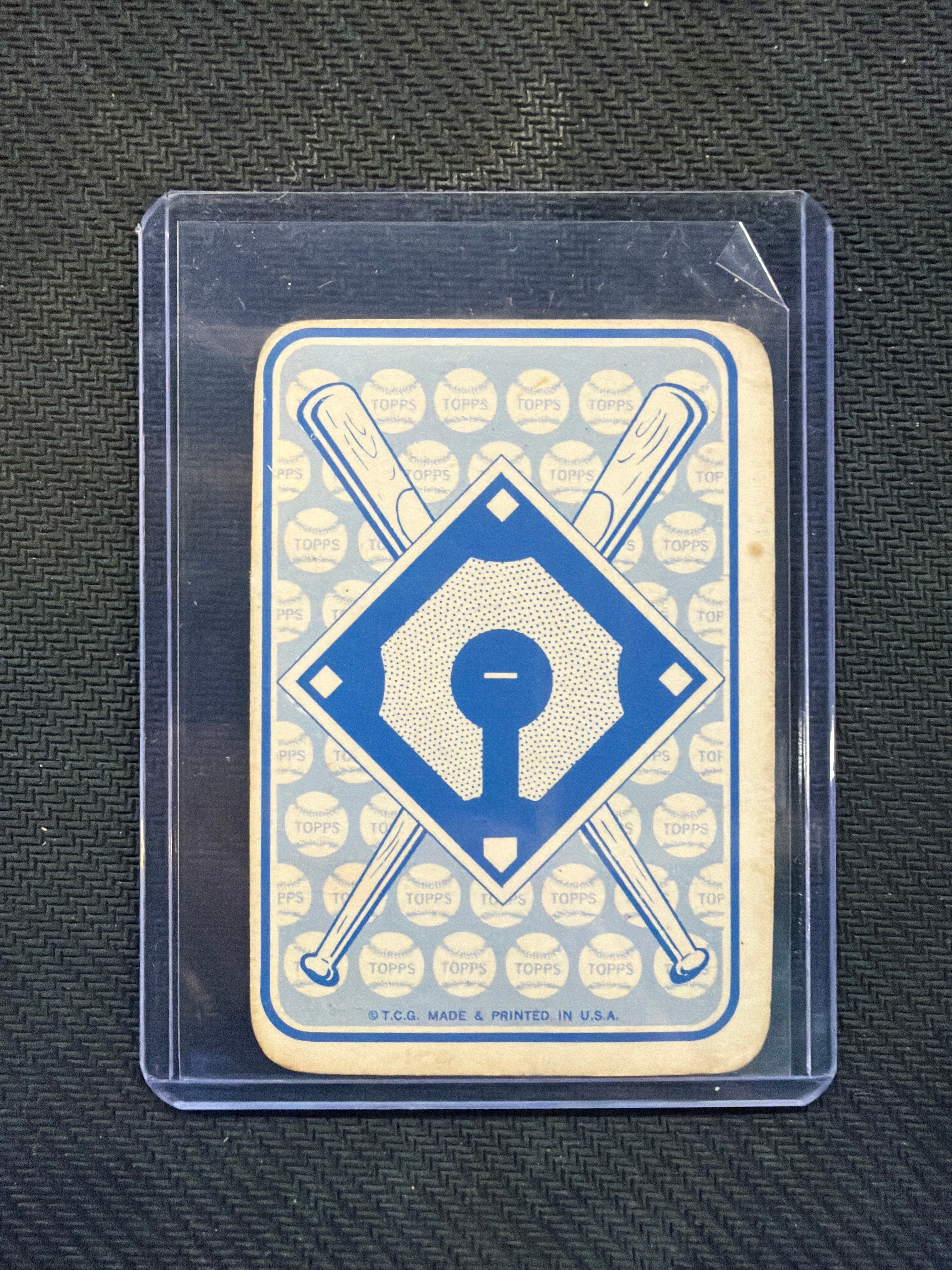 1968 Topps Play Ball Henry Aaron Single Braves